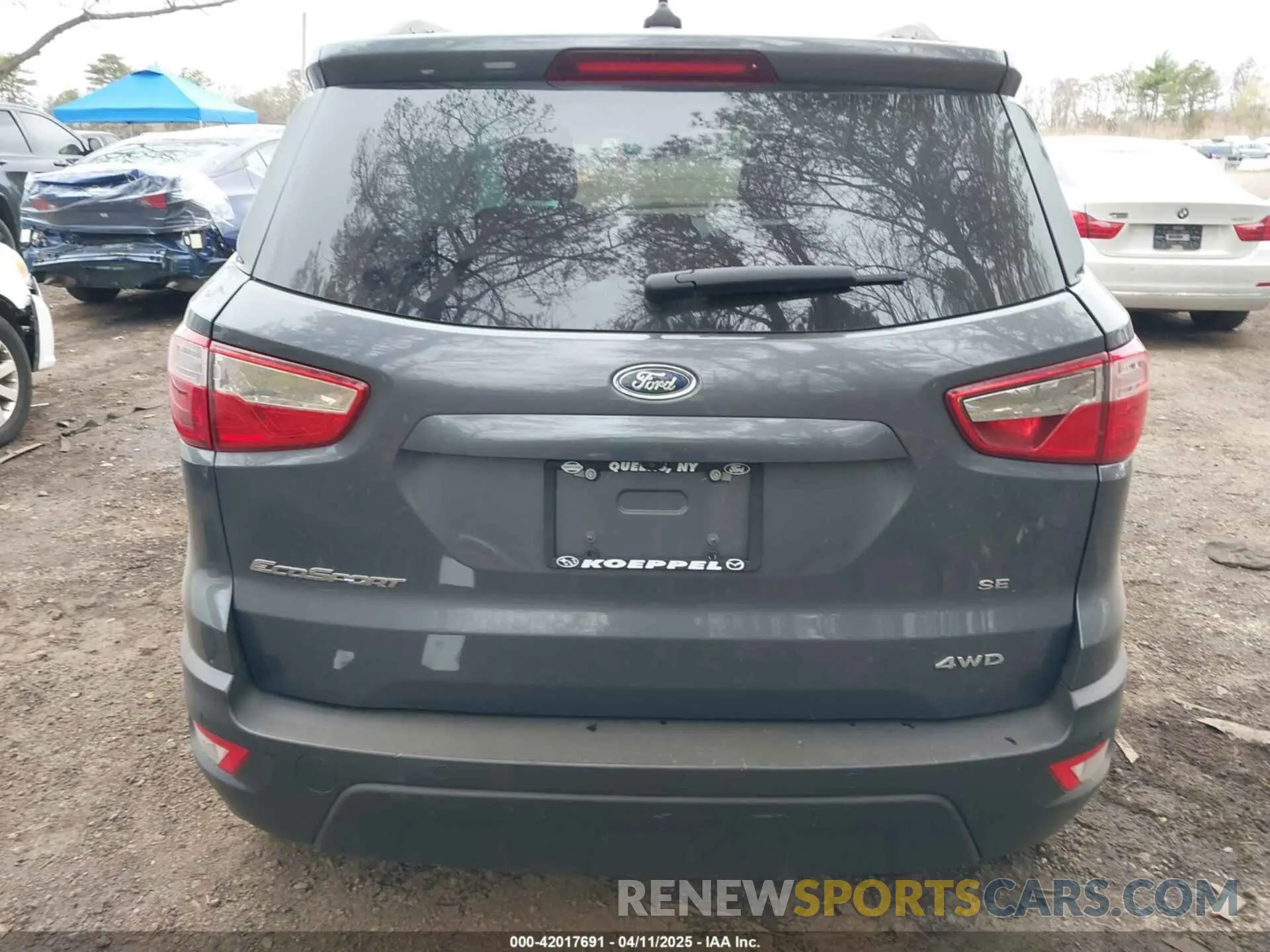 16 fotografías del automóvil dañado MAJ6S3GL5LC337987 FORD ECOSPORT 2020