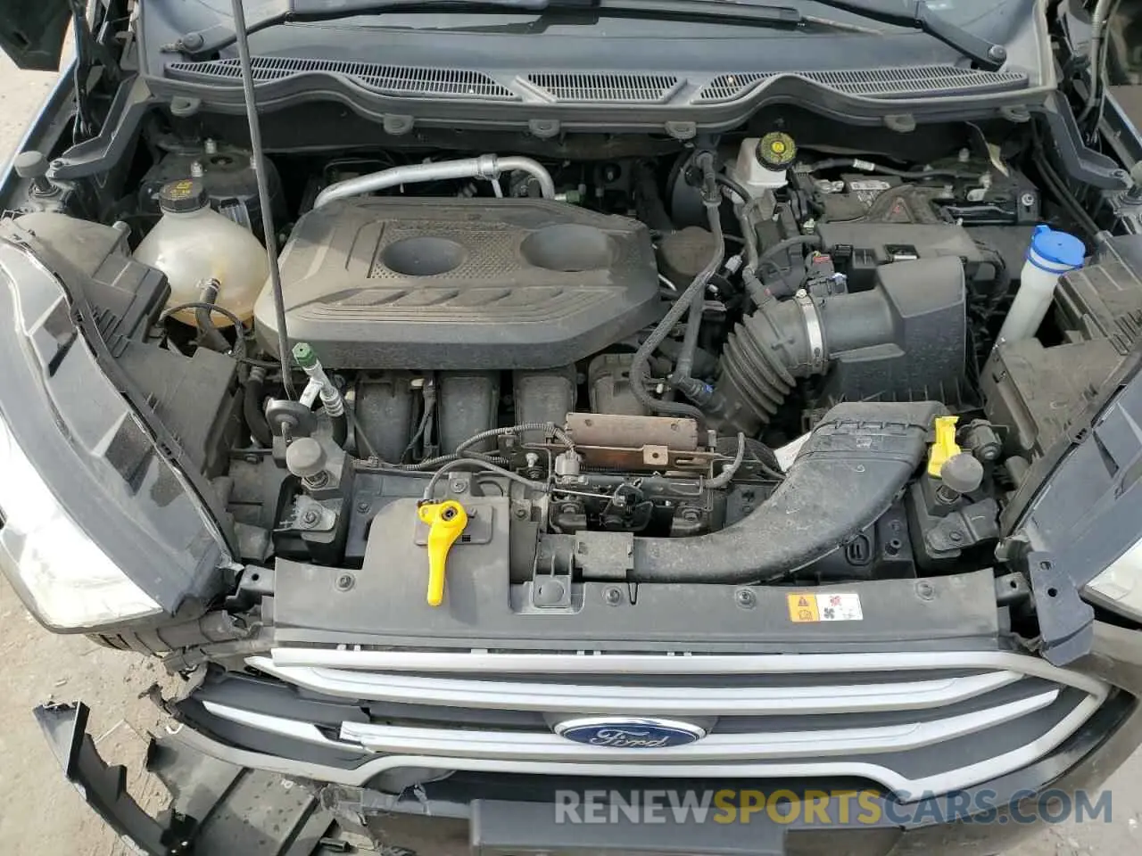 14 fotografías del automóvil dañado MAJ6S3GL6LC327856 FORD ECOSPORT 2020
