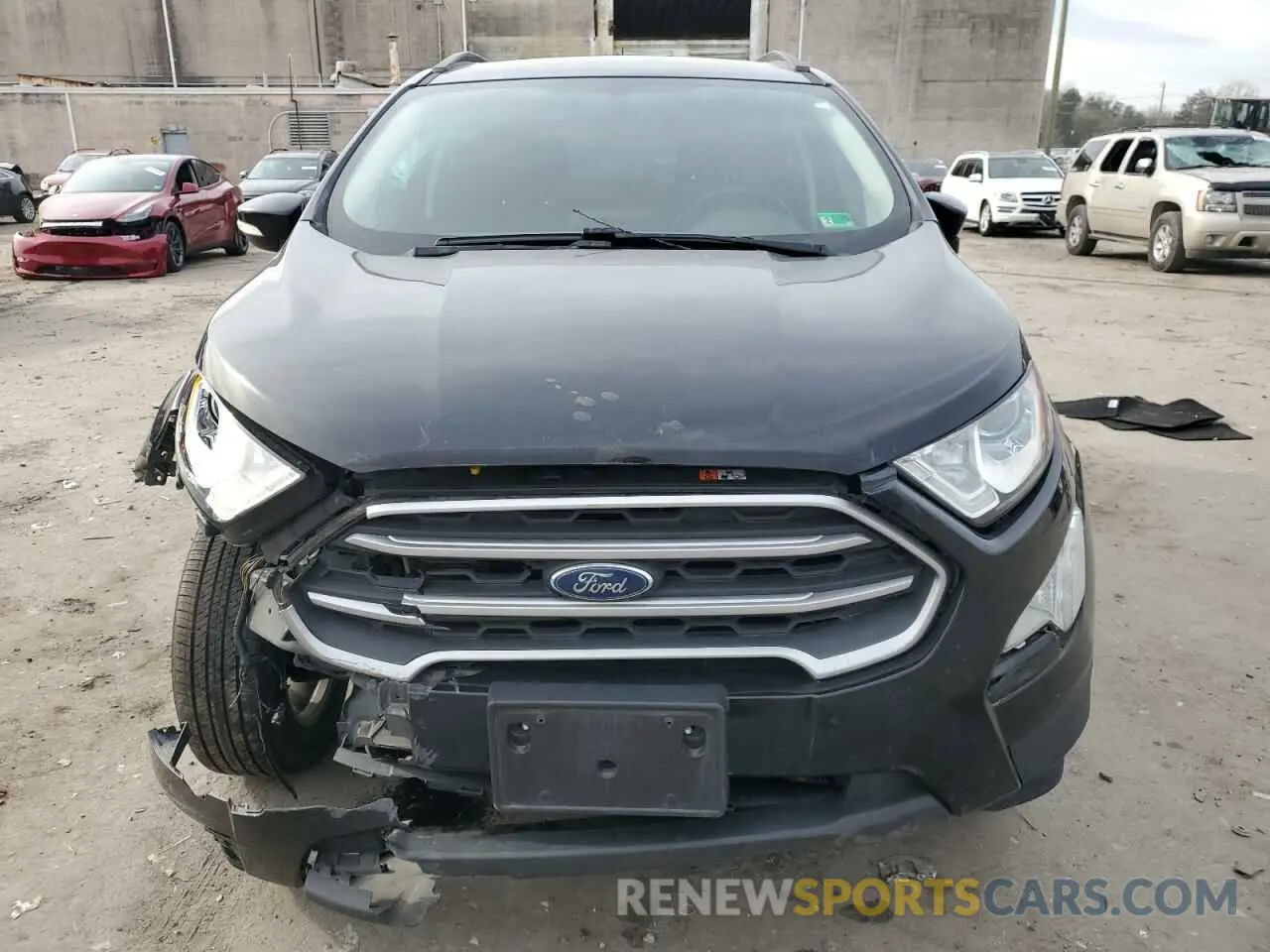 5 fotografías del automóvil dañado MAJ6S3GL6LC327856 FORD ECOSPORT 2020