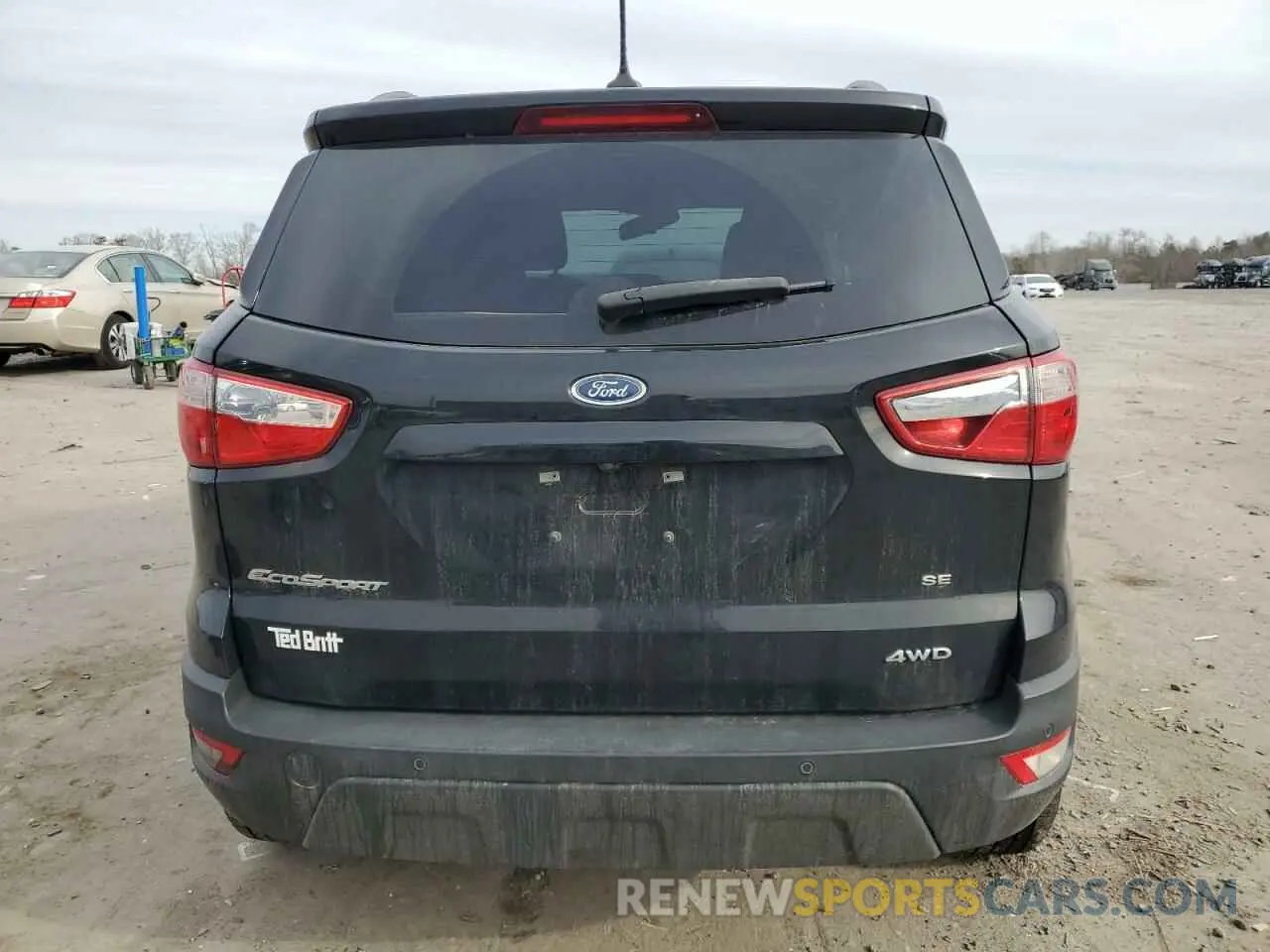 6 fotografías del automóvil dañado MAJ6S3GL6LC327856 FORD ECOSPORT 2020