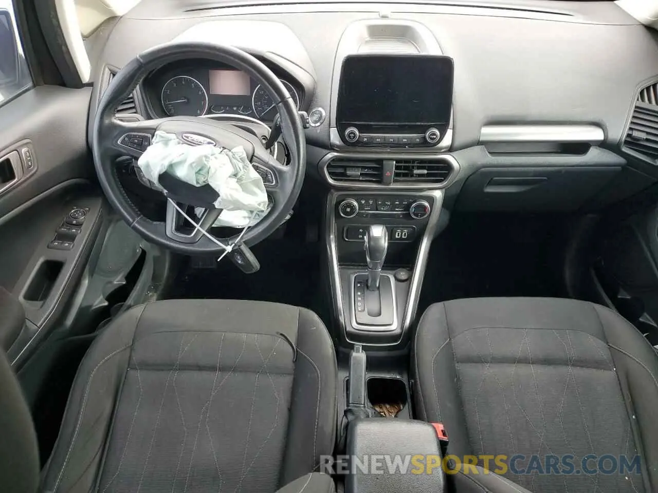 8 fotografías del automóvil dañado MAJ6S3GL6LC327856 FORD ECOSPORT 2020