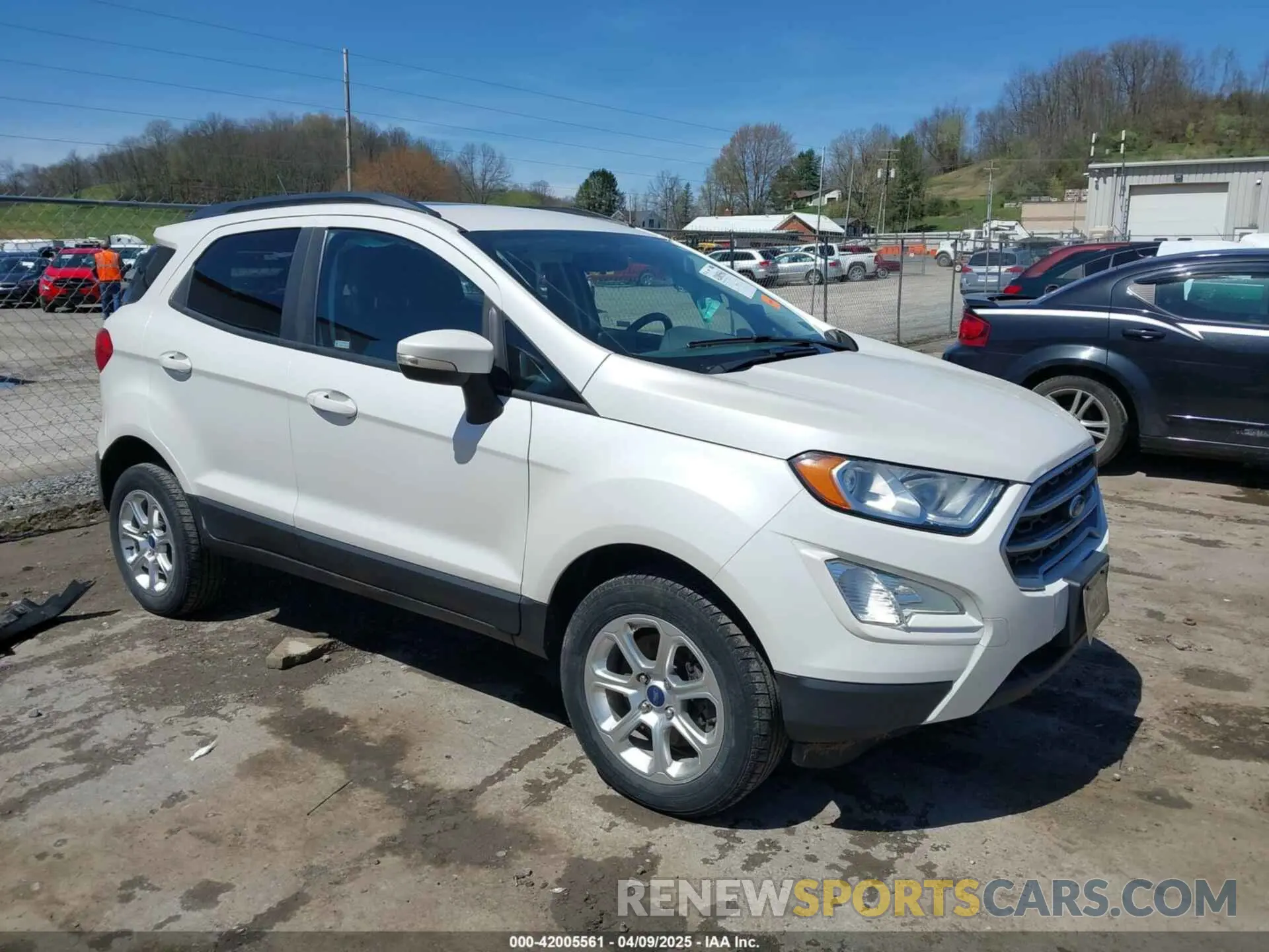 1 fotografías del automóvil dañado MAJ6S3GL6LC335827 FORD ECOSPORT 2020