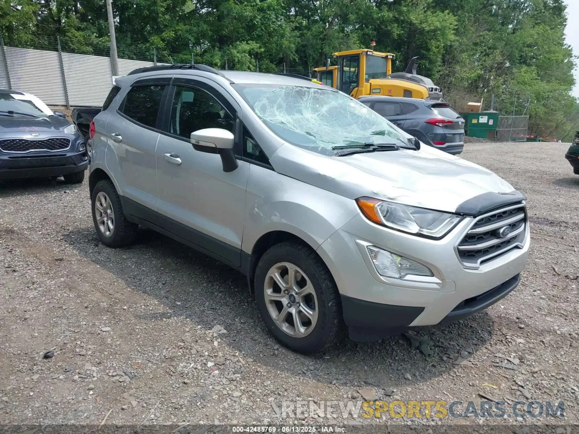 1 fotografías del automóvil dañado MAJ6S3GL6LC343765 FORD ECOSPORT 2020