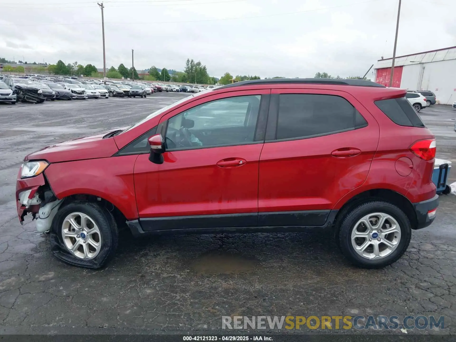 14 fotografías del automóvil dañado MAJ6S3GL6LC356600 FORD ECOSPORT 2020