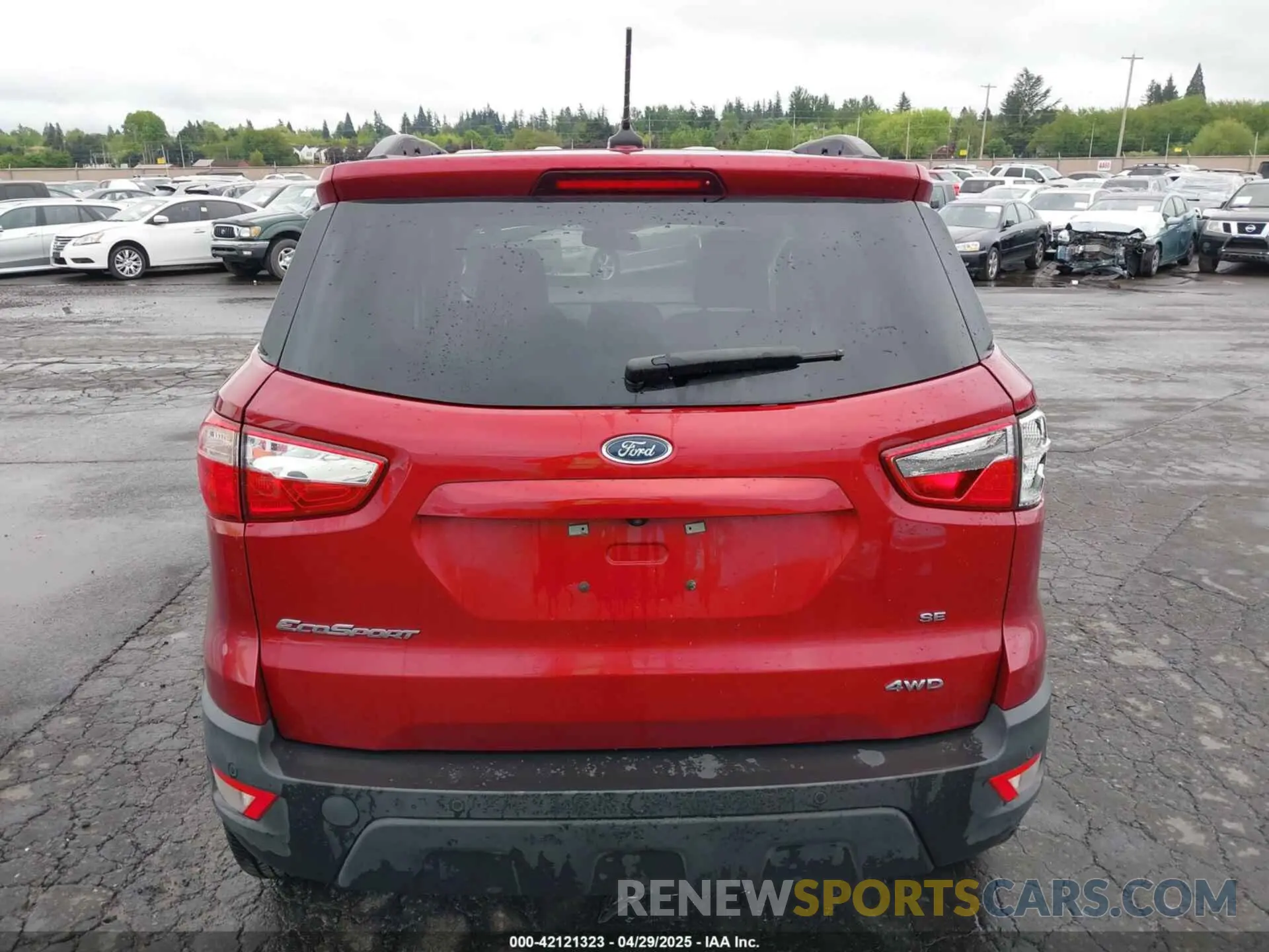 16 fotografías del automóvil dañado MAJ6S3GL6LC356600 FORD ECOSPORT 2020
