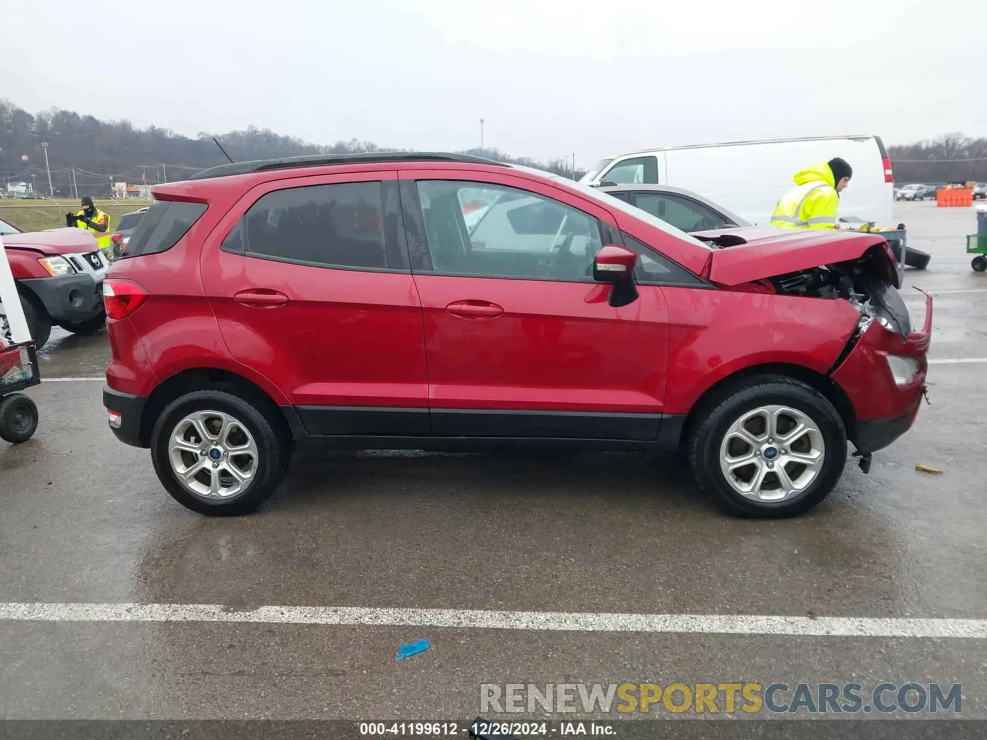 14 fotografías del automóvil dañado MAJ6S3GL7LC336128 FORD ECOSPORT 2020