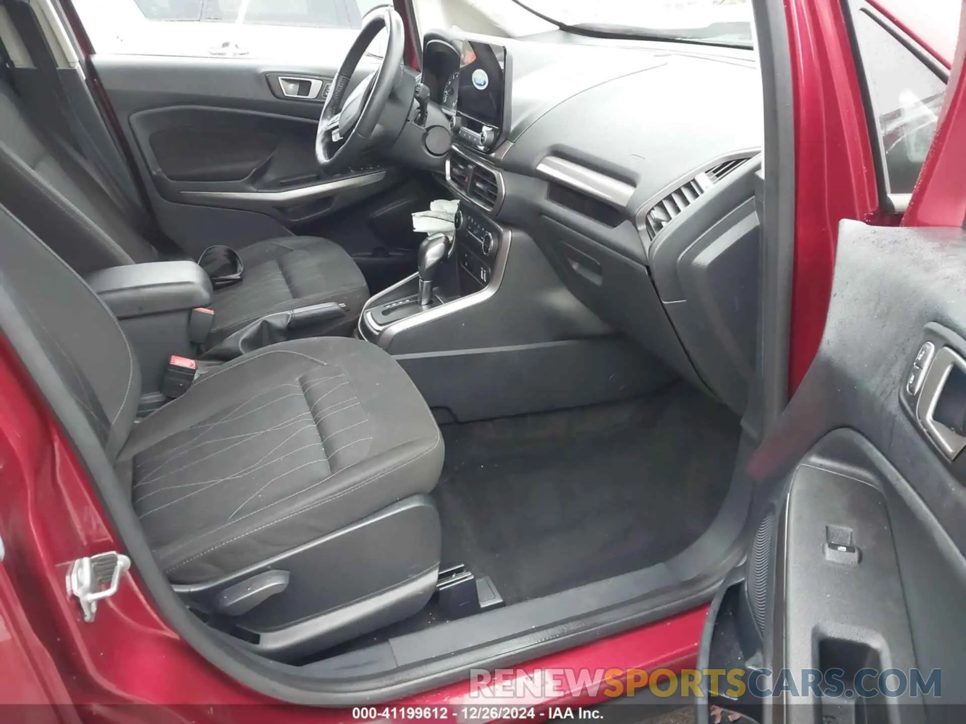 5 fotografías del automóvil dañado MAJ6S3GL7LC336128 FORD ECOSPORT 2020