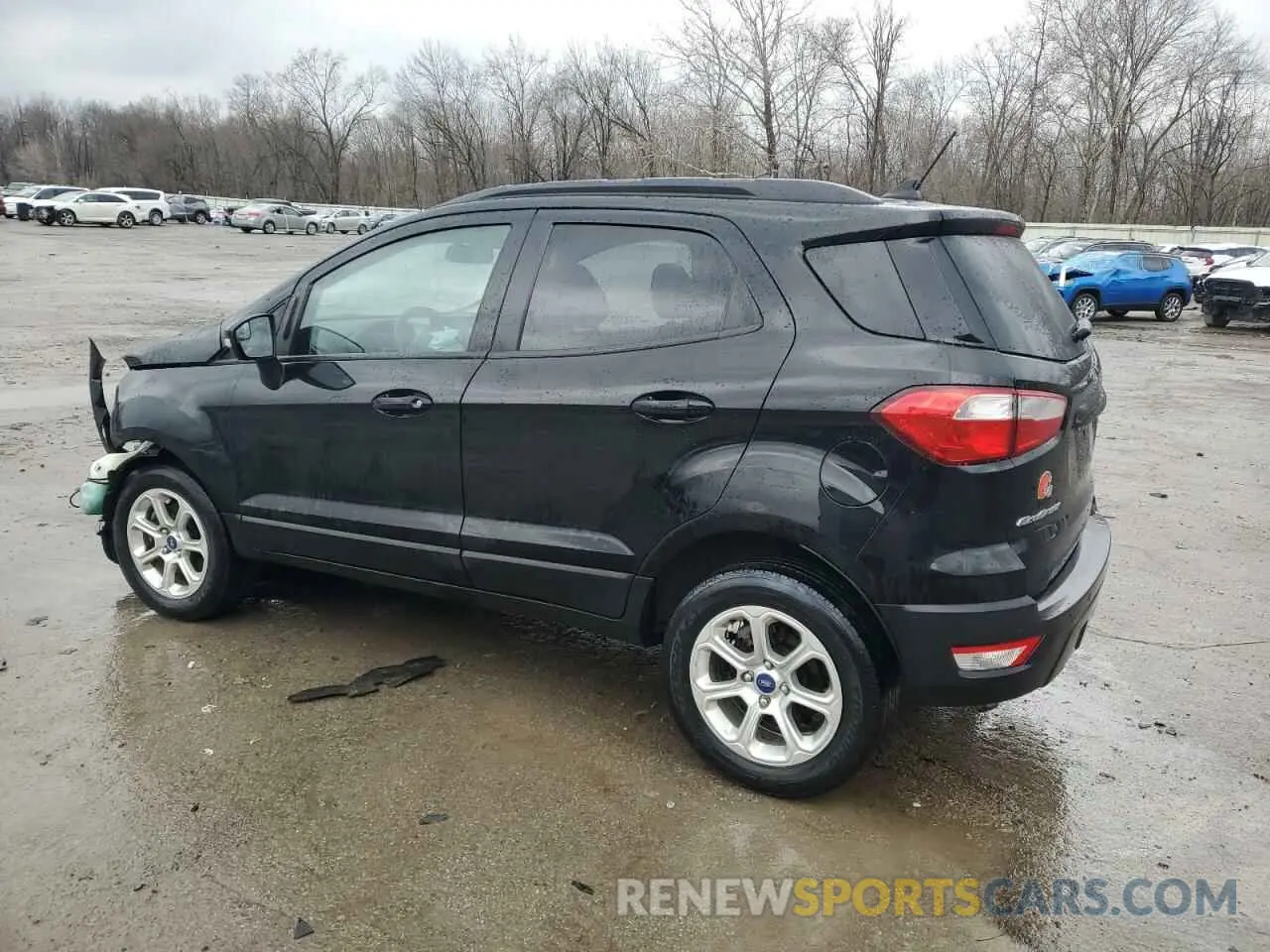 2 fotografías del automóvil dañado MAJ6S3GL8LC313277 FORD ECOSPORT 2020