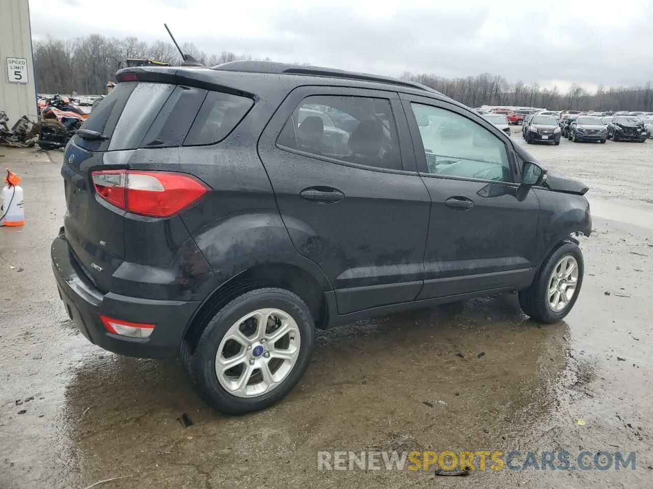 3 fotografías del automóvil dañado MAJ6S3GL8LC313277 FORD ECOSPORT 2020