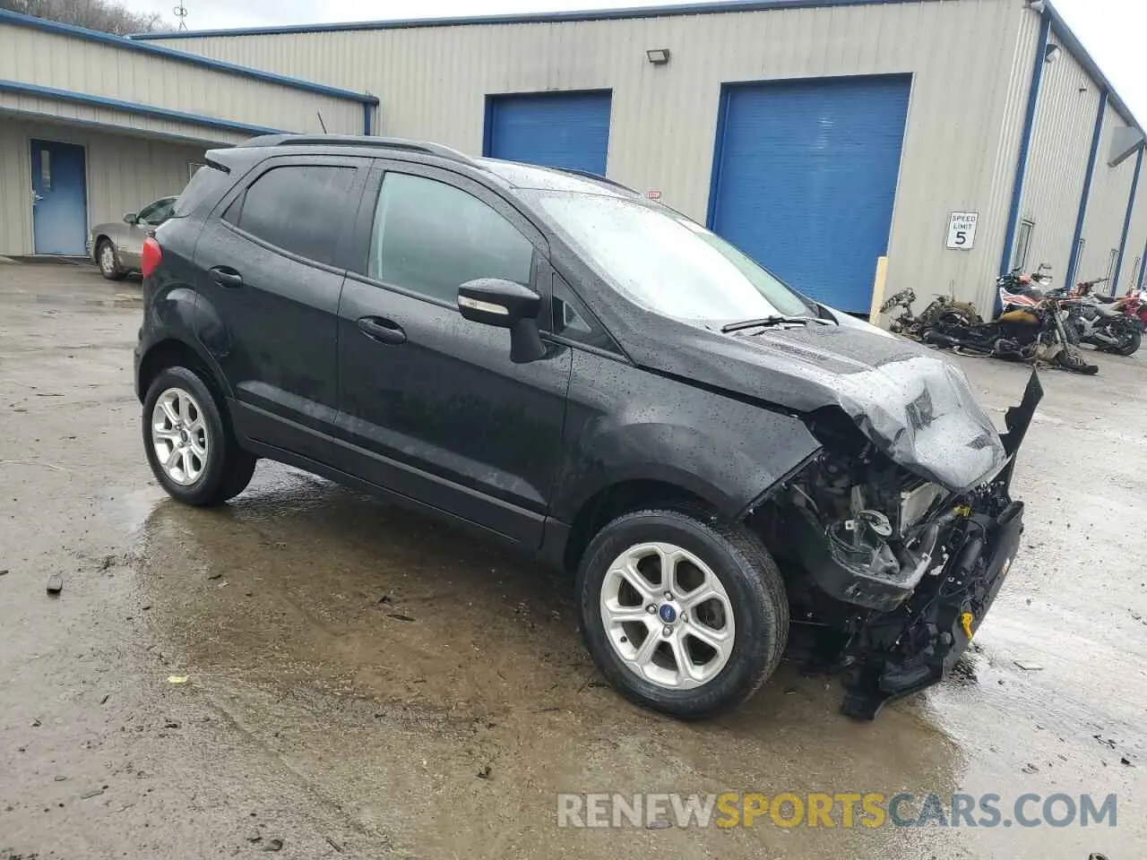 4 fotografías del automóvil dañado MAJ6S3GL8LC313277 FORD ECOSPORT 2020