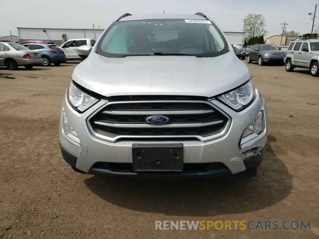 5 fotografías del automóvil dañado MAJ6S3GL8LC314509 FORD ECOSPORT 2020