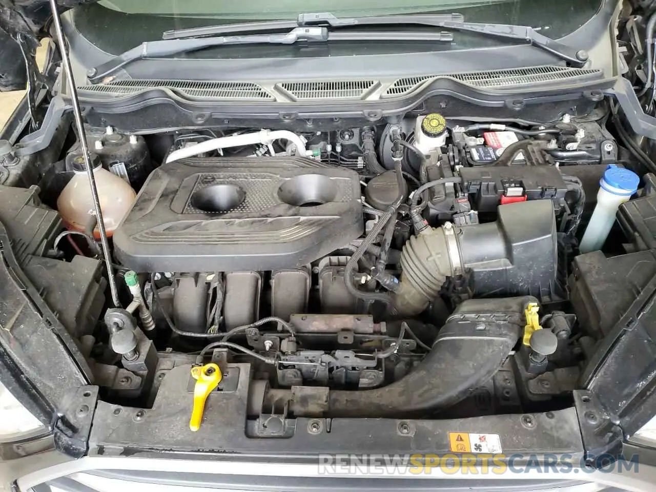 11 fotografías del automóvil dañado MAJ6S3GL8LC335537 FORD ECOSPORT 2020