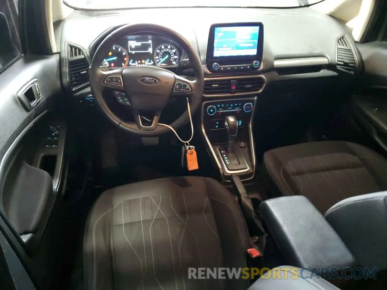 8 fotografías del automóvil dañado MAJ6S3GL8LC335537 FORD ECOSPORT 2020