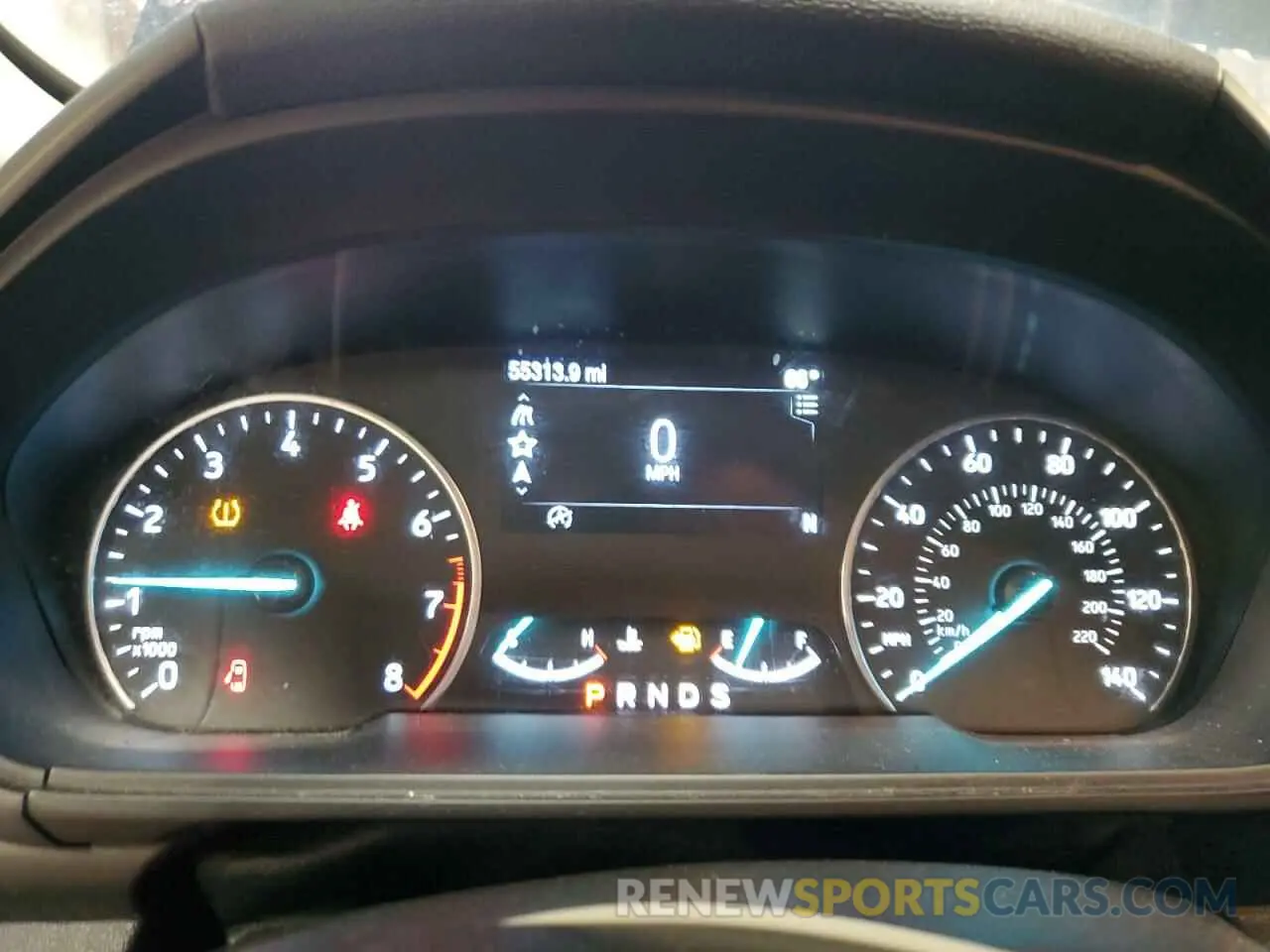 9 fotografías del automóvil dañado MAJ6S3GL8LC335537 FORD ECOSPORT 2020