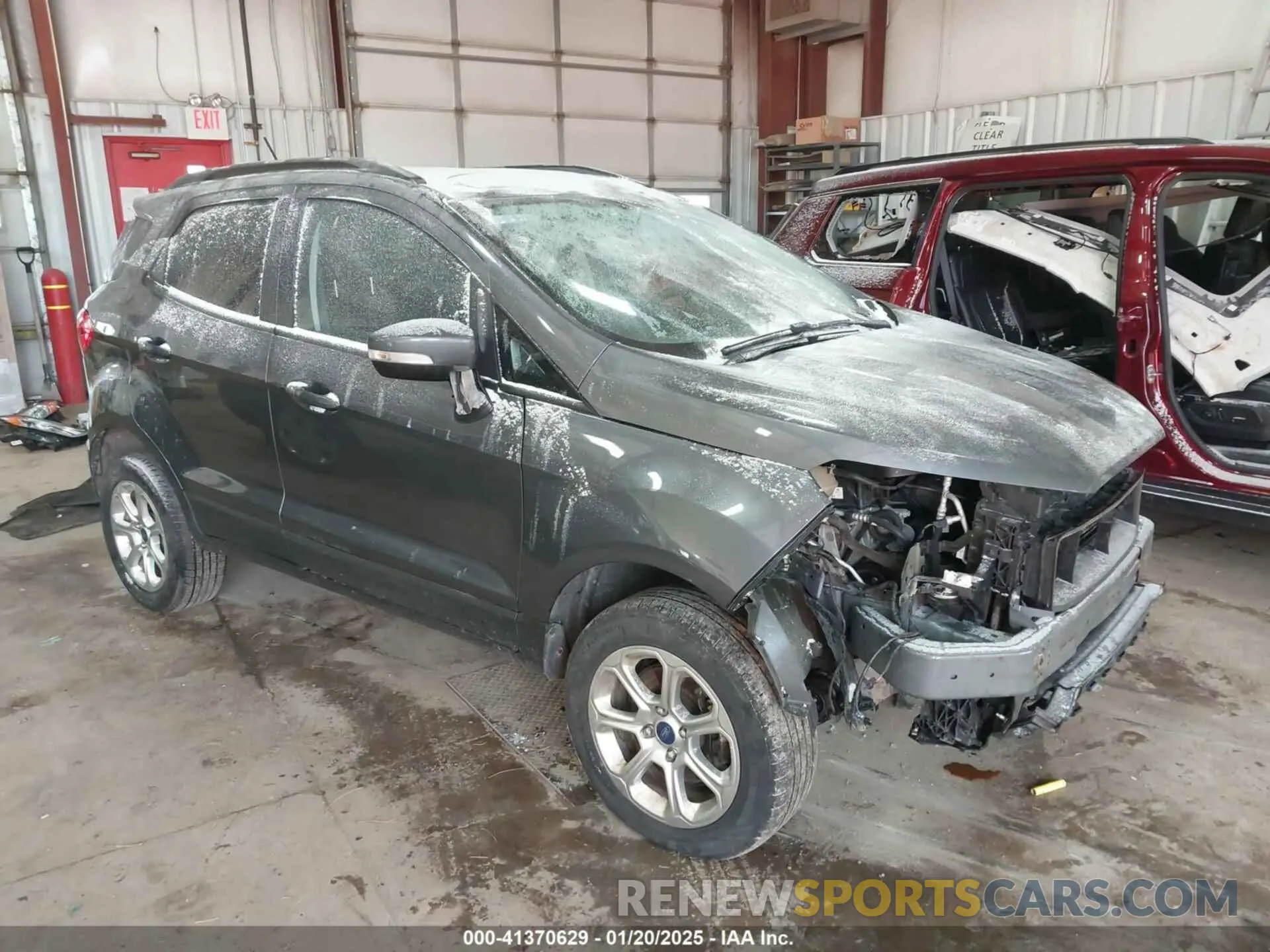 1 fotografías del automóvil dañado MAJ6S3GL8LC345257 FORD ECOSPORT 2020