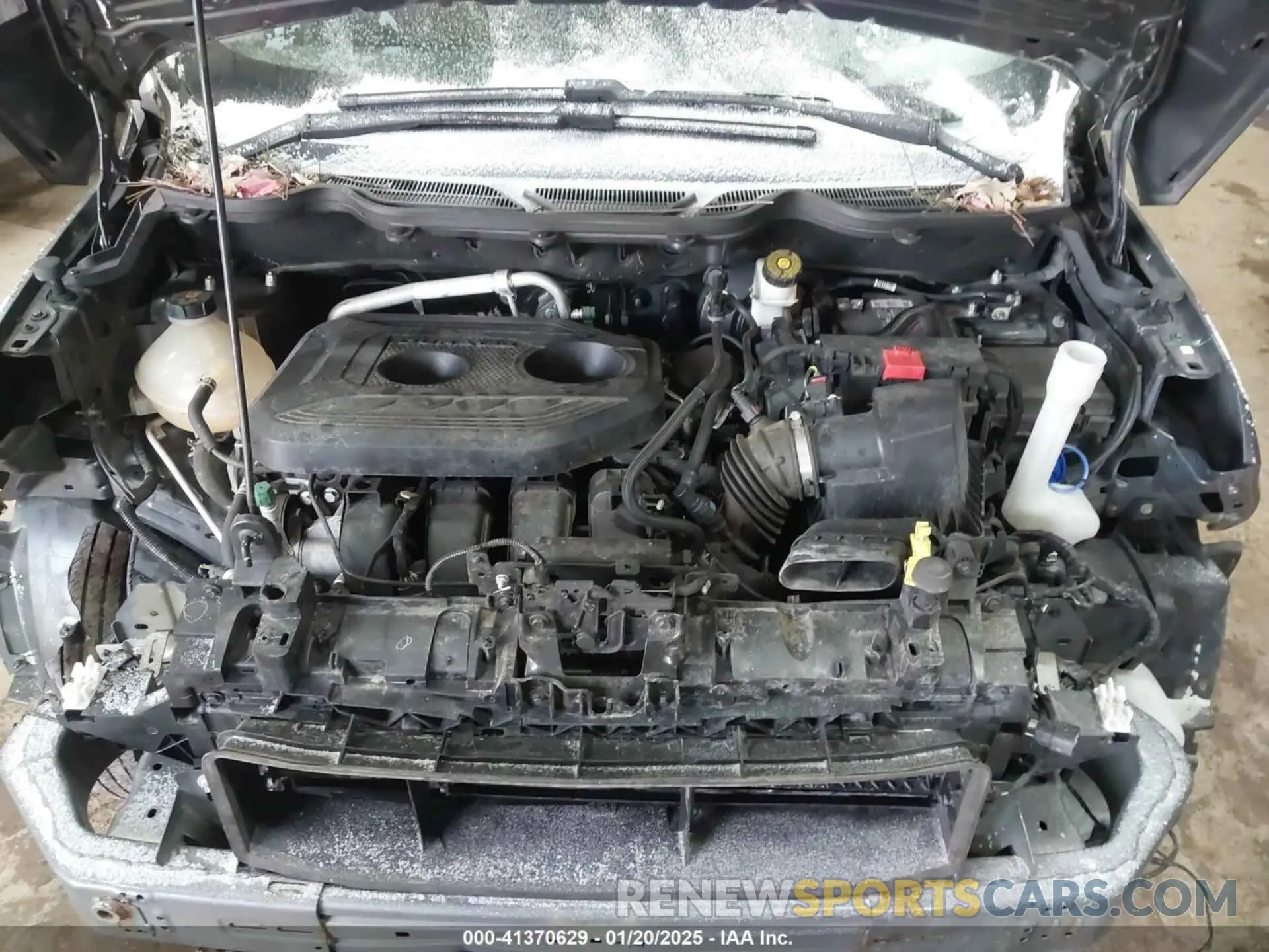 10 fotografías del automóvil dañado MAJ6S3GL8LC345257 FORD ECOSPORT 2020