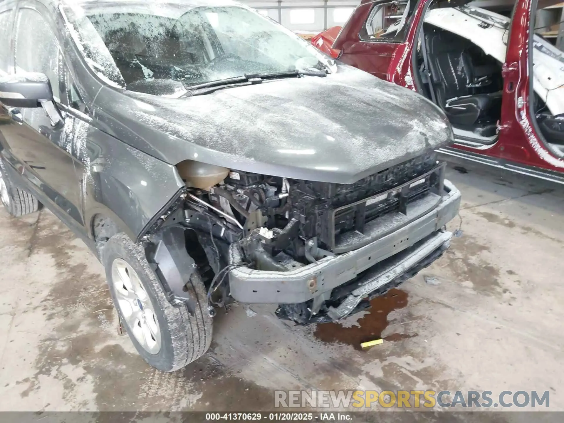 6 fotografías del automóvil dañado MAJ6S3GL8LC345257 FORD ECOSPORT 2020