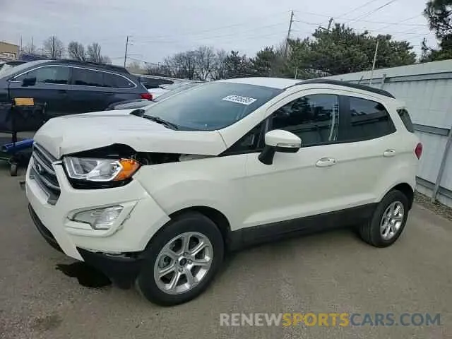 11 fotografías del automóvil dañado MAJ6S3GL9LC329763 FORD ECOSPORT 2020