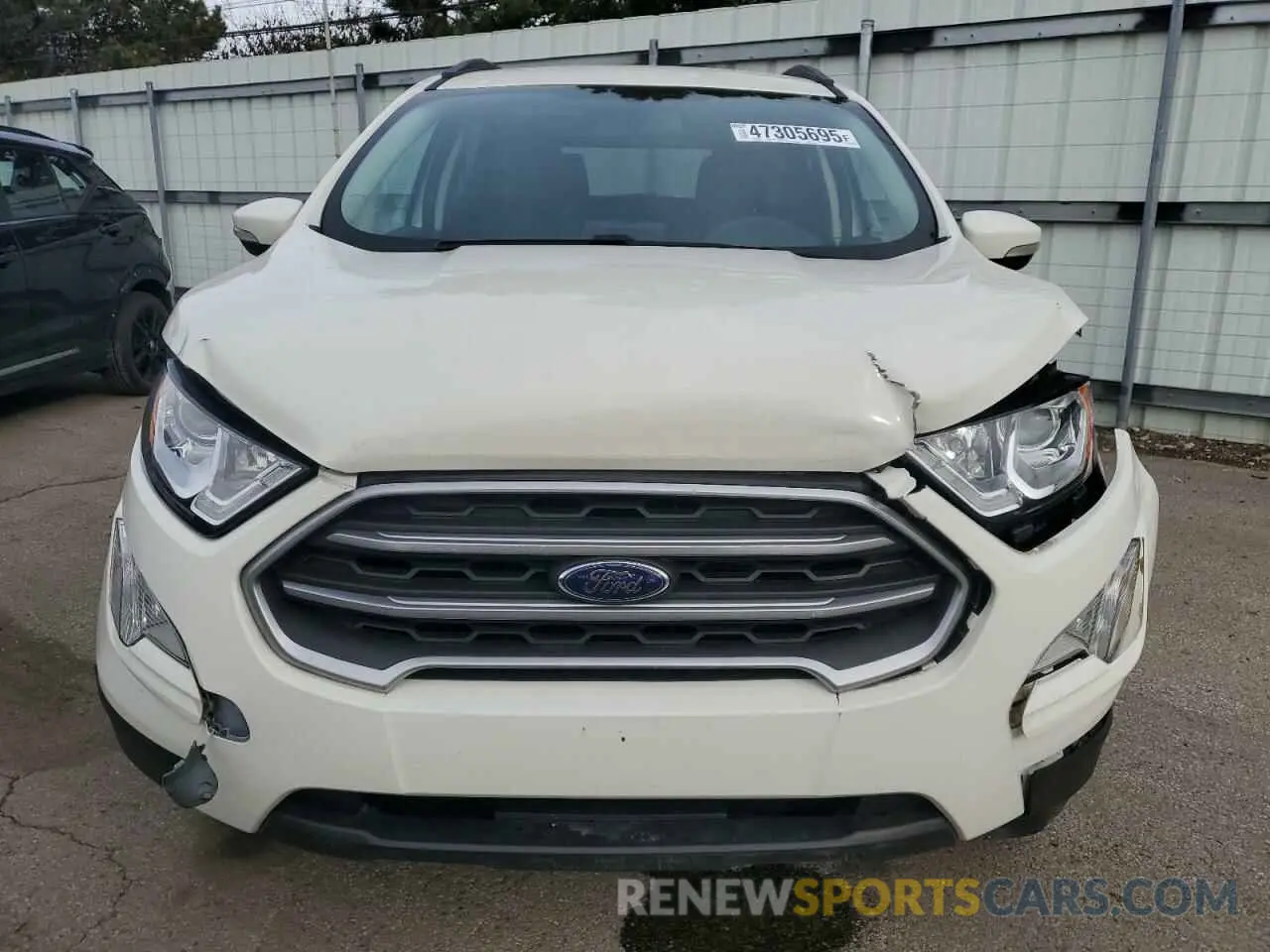 5 fotografías del automóvil dañado MAJ6S3GL9LC329763 FORD ECOSPORT 2020