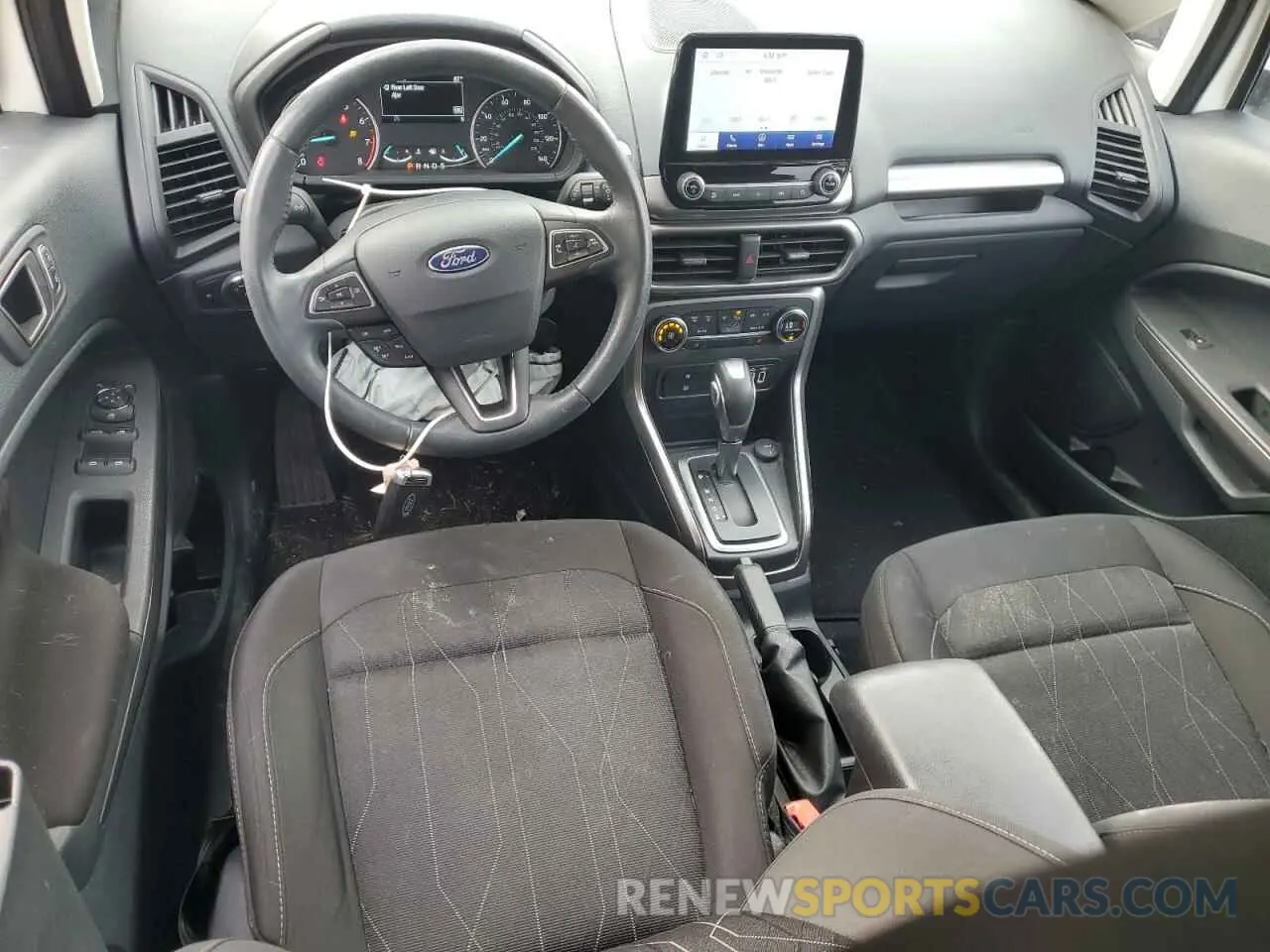 8 fotografías del automóvil dañado MAJ6S3GL9LC329763 FORD ECOSPORT 2020