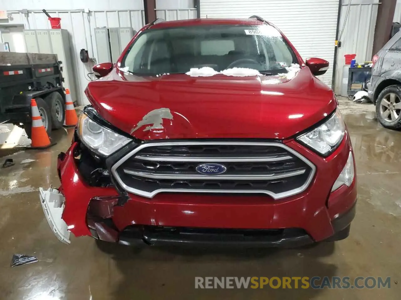 5 fotografías del automóvil dañado MAJ6S3GL9LC352413 FORD ECOSPORT 2020