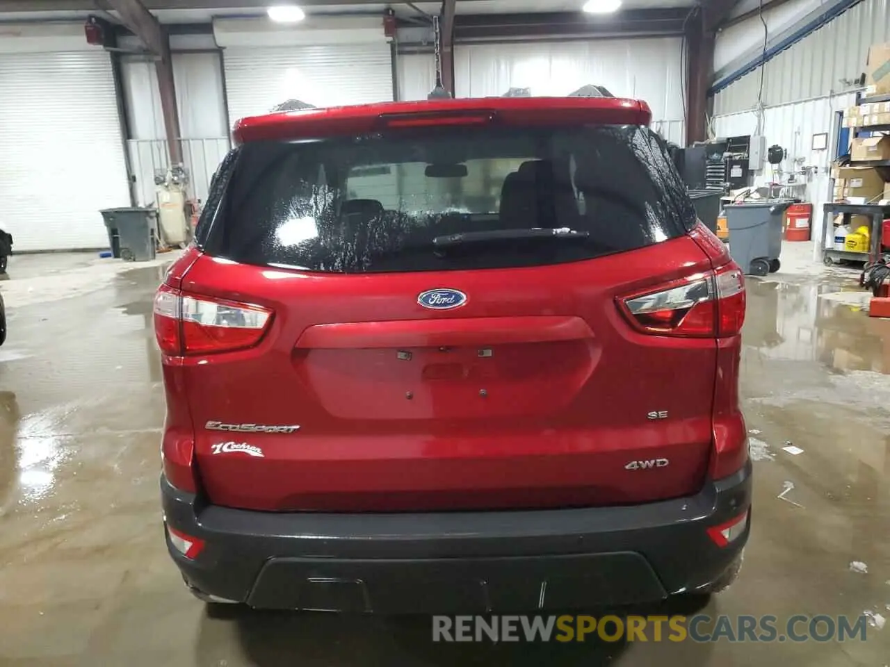 6 fotografías del automóvil dañado MAJ6S3GL9LC352413 FORD ECOSPORT 2020