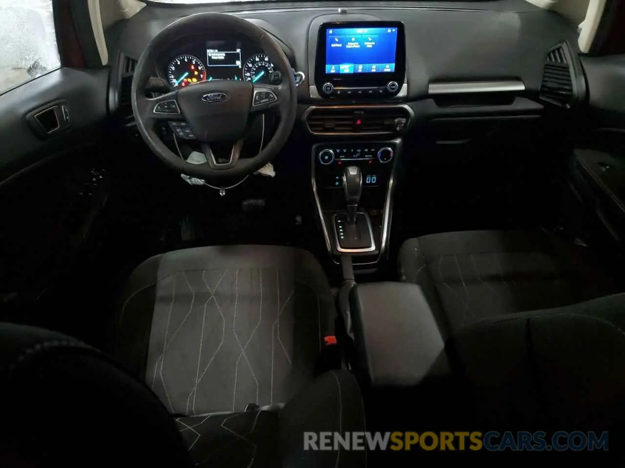 8 fotografías del automóvil dañado MAJ6S3GL9LC352413 FORD ECOSPORT 2020