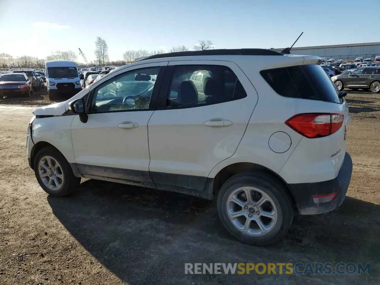 2 fotografías del automóvil dañado MAJ6S3GL9LC352962 FORD ECOSPORT 2020