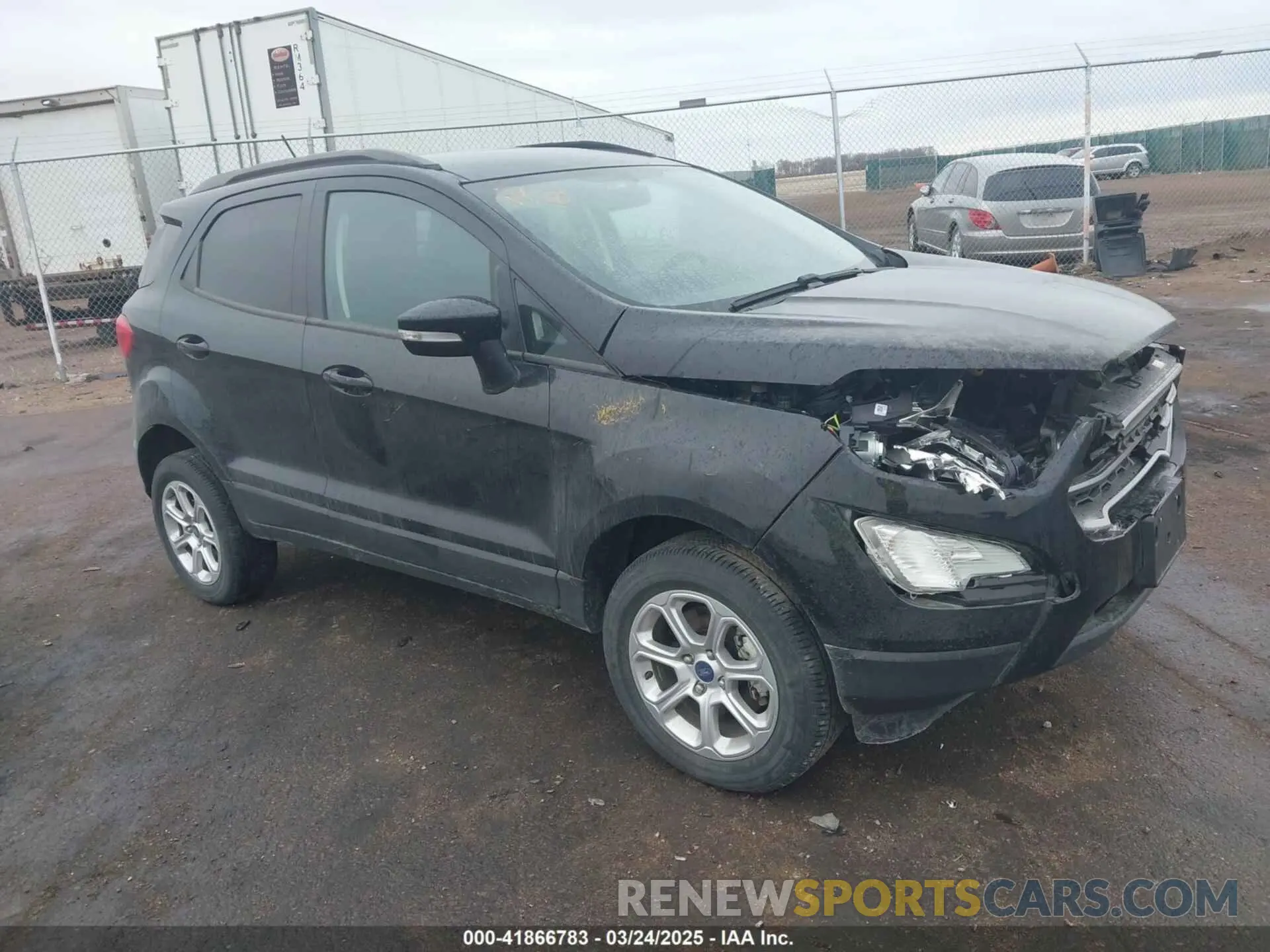 1 fotografías del automóvil dañado MAJ6S3GL9LC384889 FORD ECOSPORT 2020