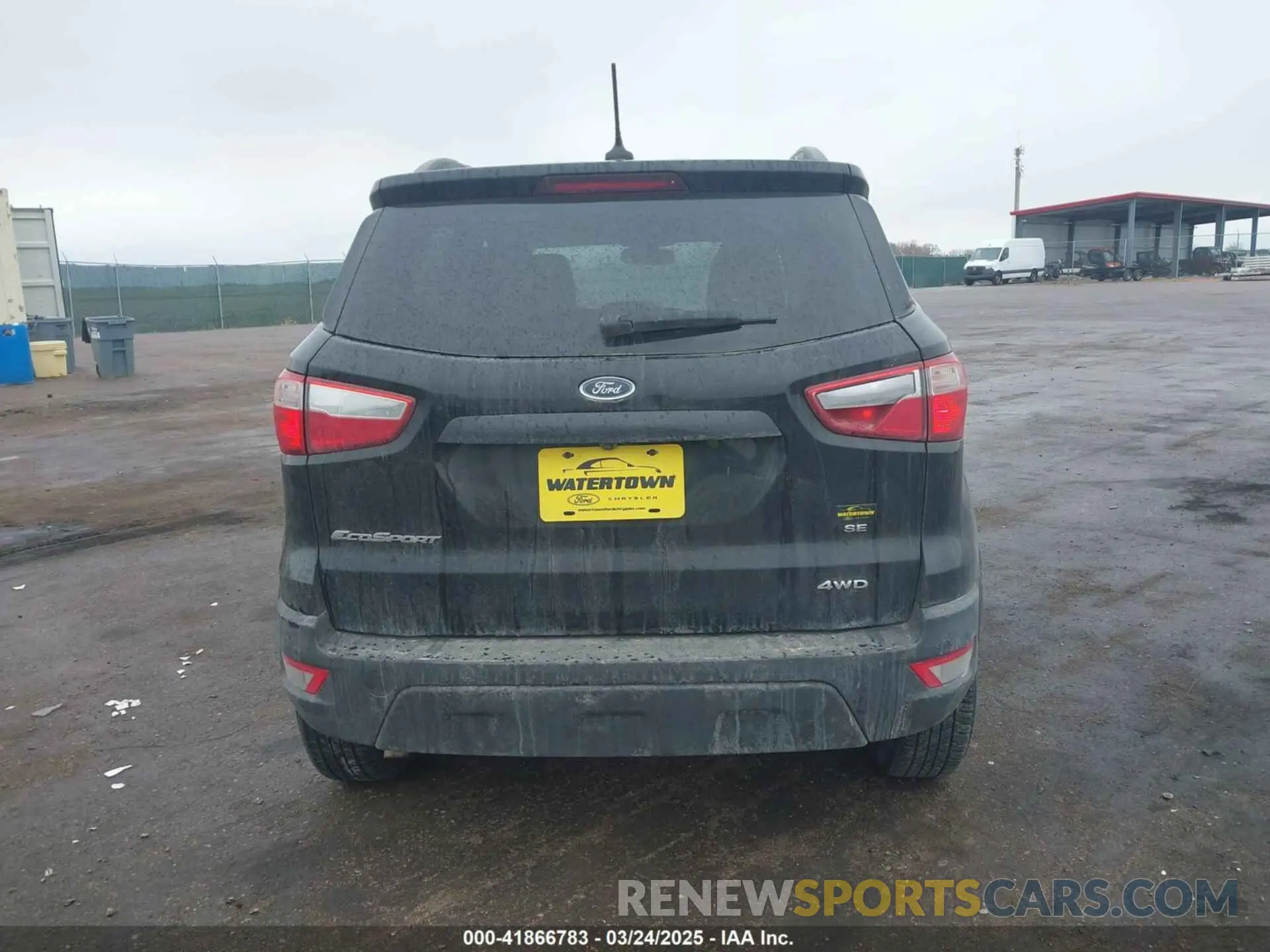 16 fotografías del automóvil dañado MAJ6S3GL9LC384889 FORD ECOSPORT 2020