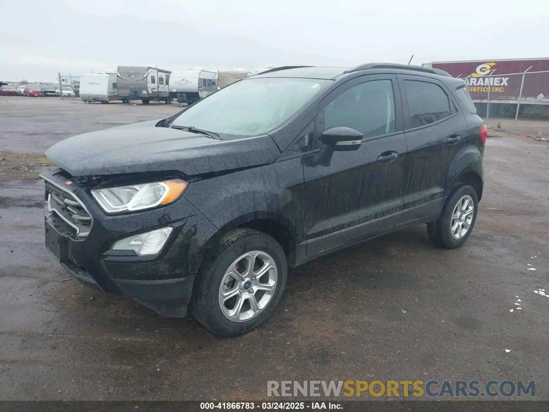2 fotografías del automóvil dañado MAJ6S3GL9LC384889 FORD ECOSPORT 2020