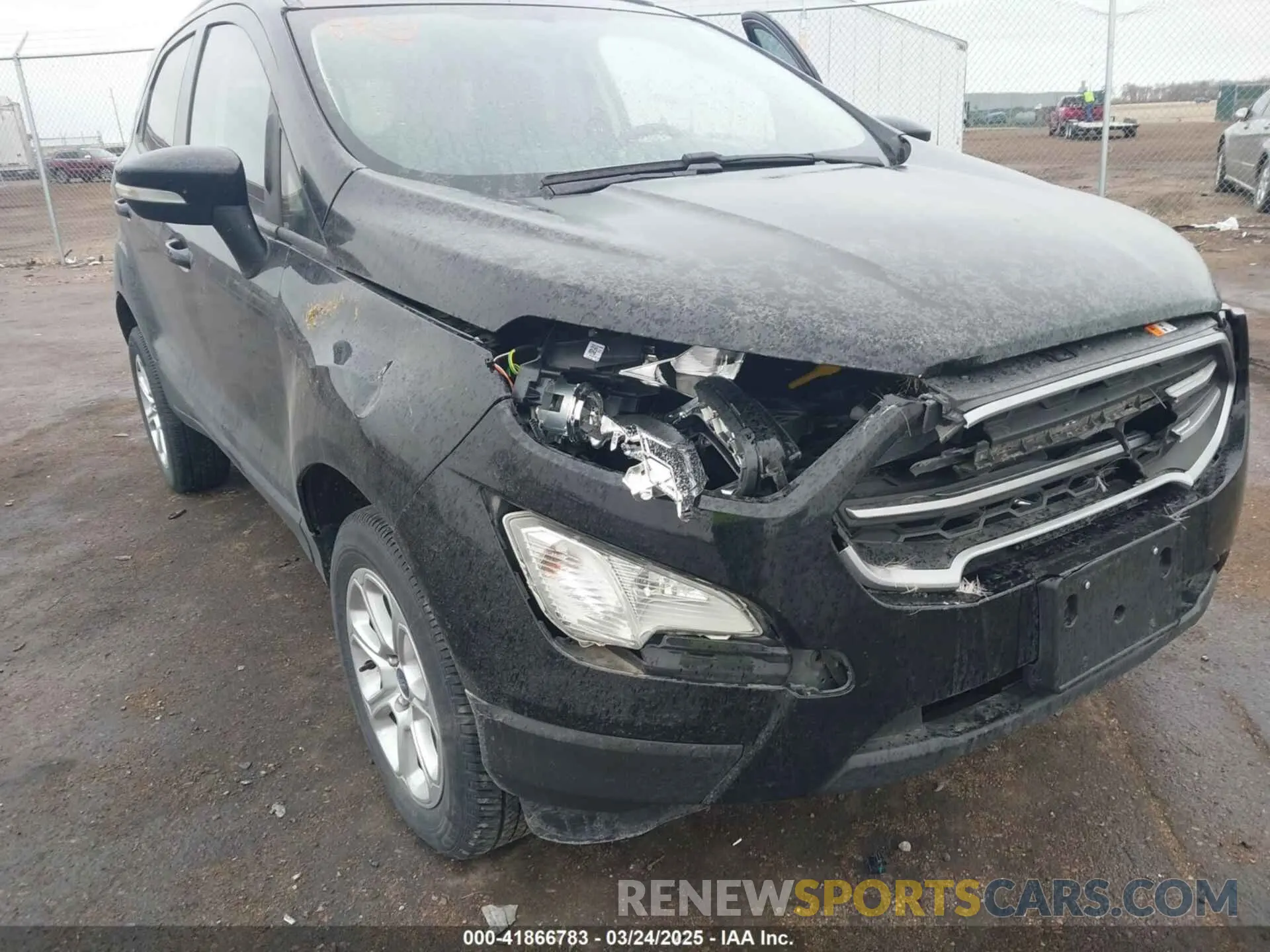6 fotografías del automóvil dañado MAJ6S3GL9LC384889 FORD ECOSPORT 2020