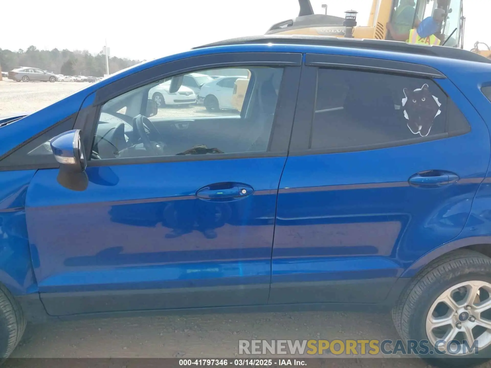 14 fotografías del automóvil dañado MAJ6S3GL9LC391034 FORD ECOSPORT 2020