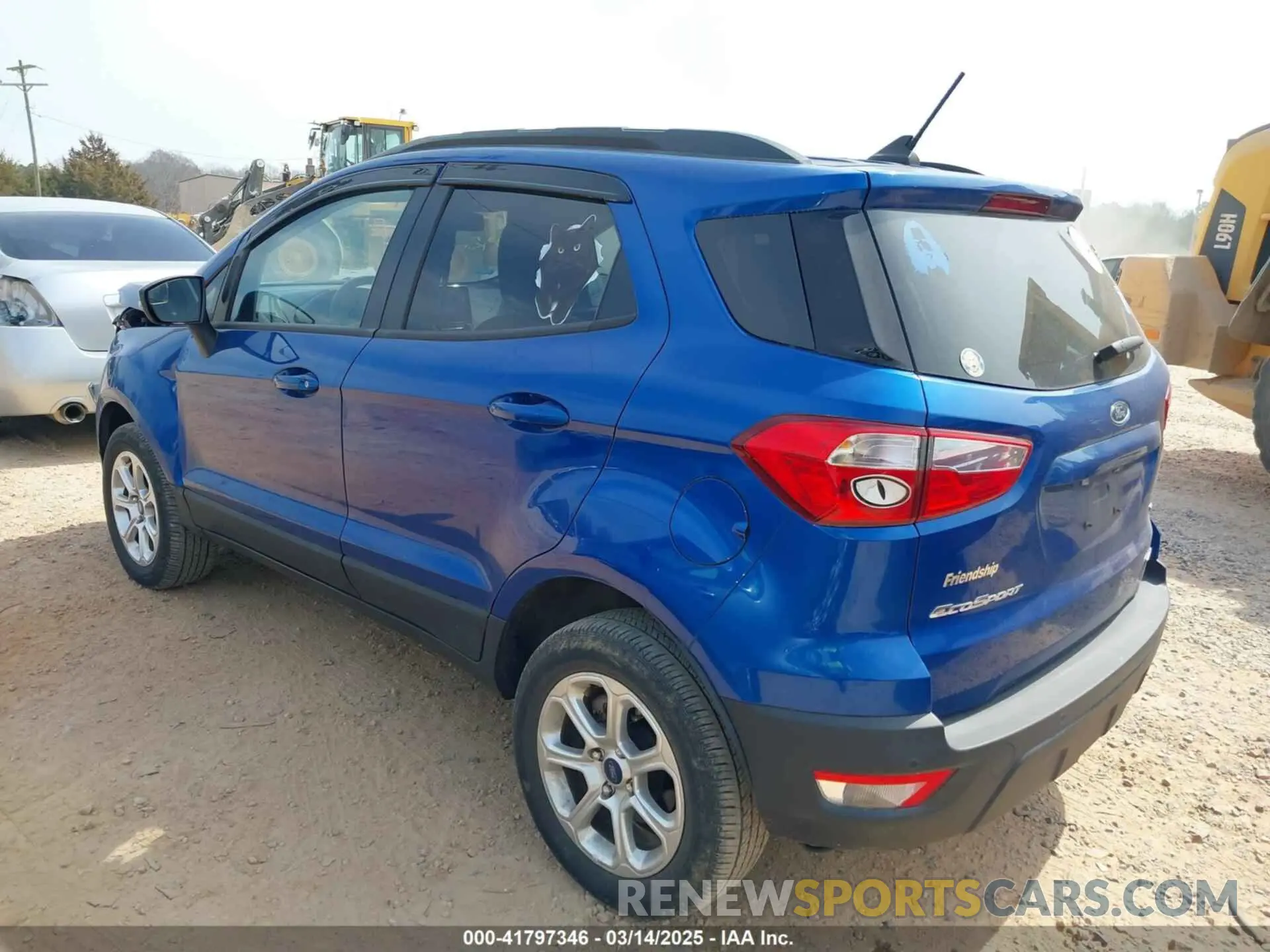 3 fotografías del automóvil dañado MAJ6S3GL9LC391034 FORD ECOSPORT 2020