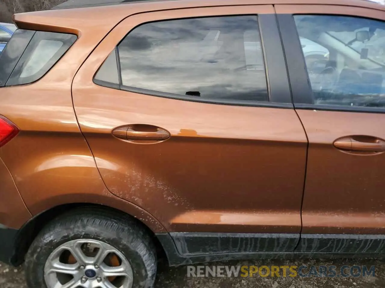 10 fotografías del automóvil dañado MAJ6S3GLXLC317881 FORD ECOSPORT 2020