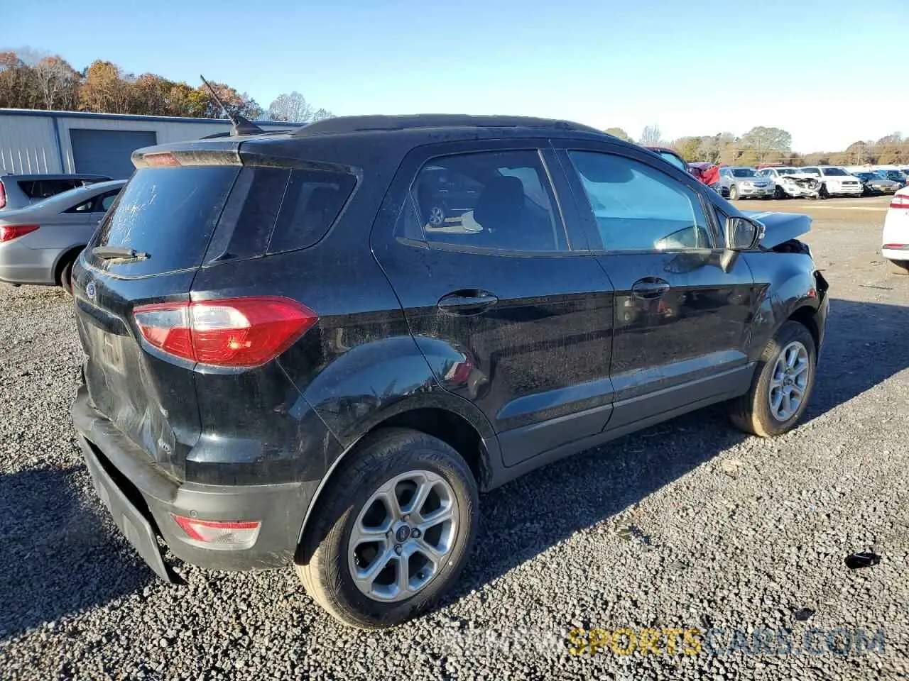 3 fotografías del automóvil dañado MAJ6S3GLXLC341470 FORD ECOSPORT 2020