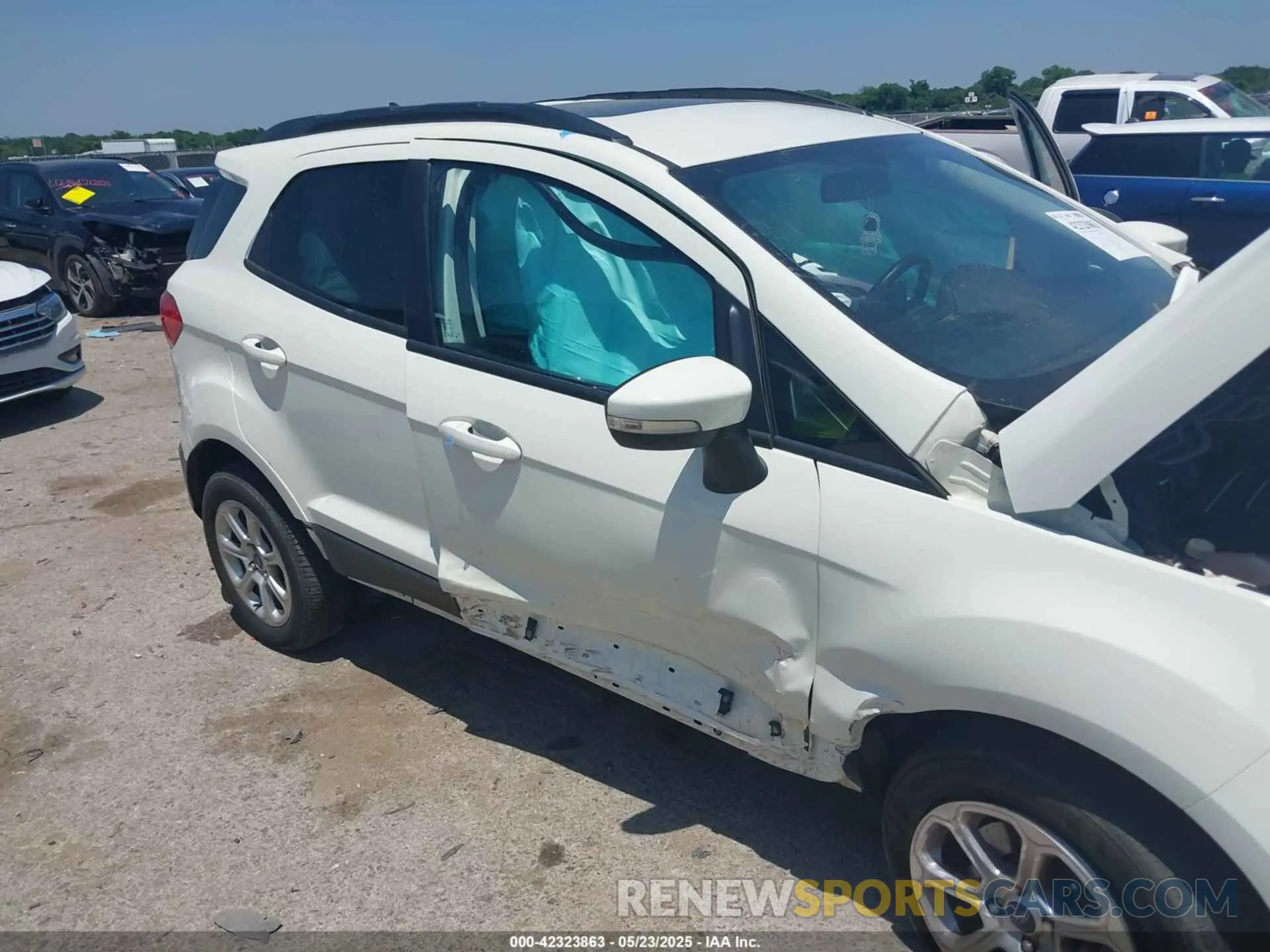 6 fotografías del automóvil dañado MAJ6S3GLXLC344921 FORD ECOSPORT 2020