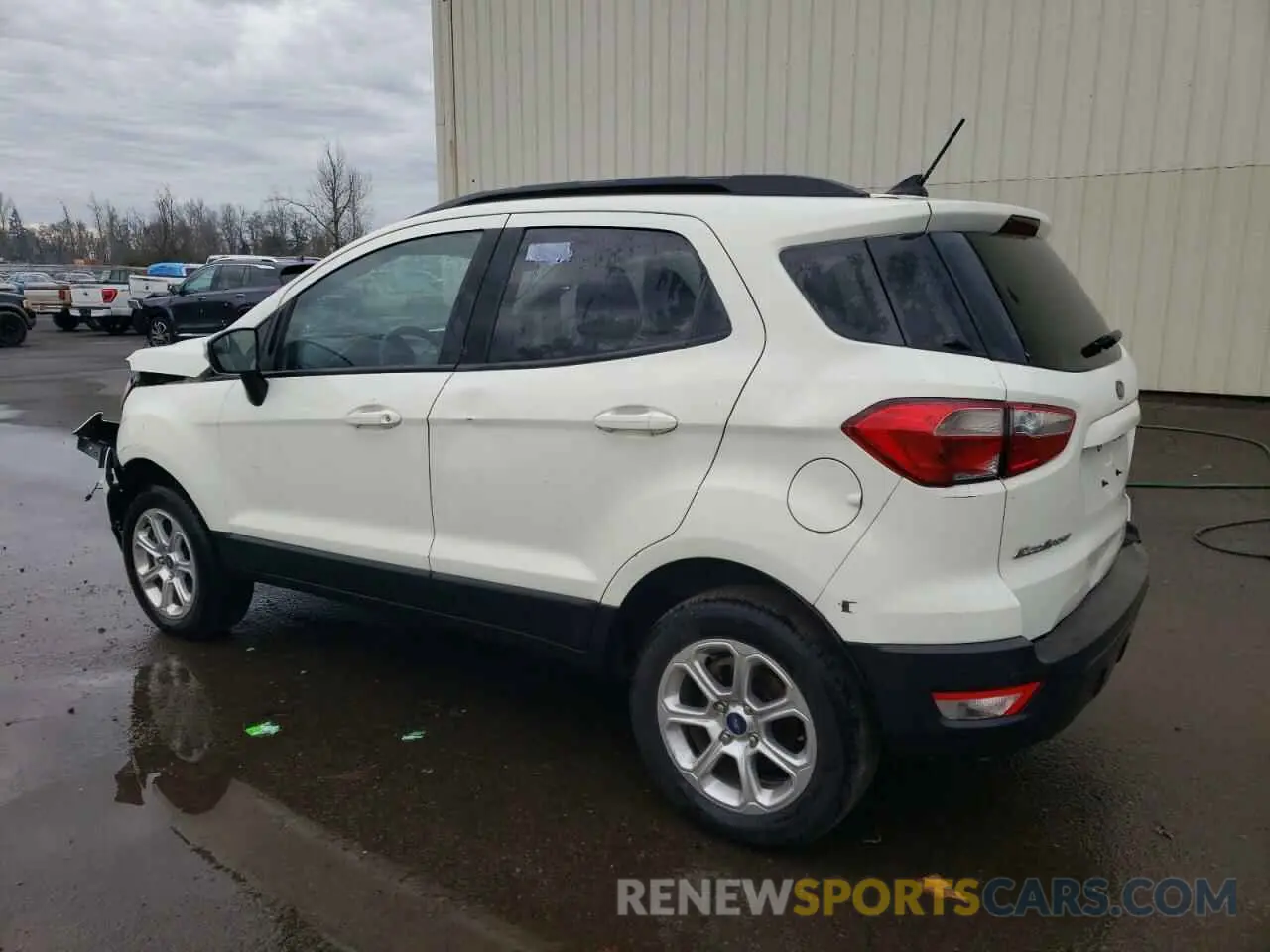 2 fotografías del automóvil dañado MAJ6S3GLXLC344983 FORD ECOSPORT 2020