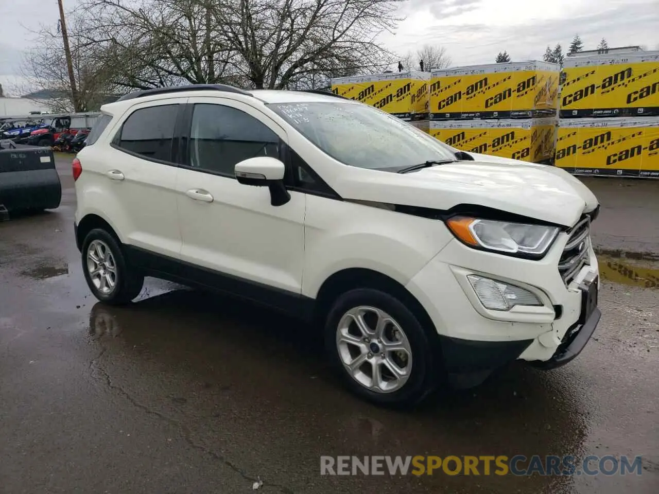 4 fotografías del automóvil dañado MAJ6S3GLXLC344983 FORD ECOSPORT 2020