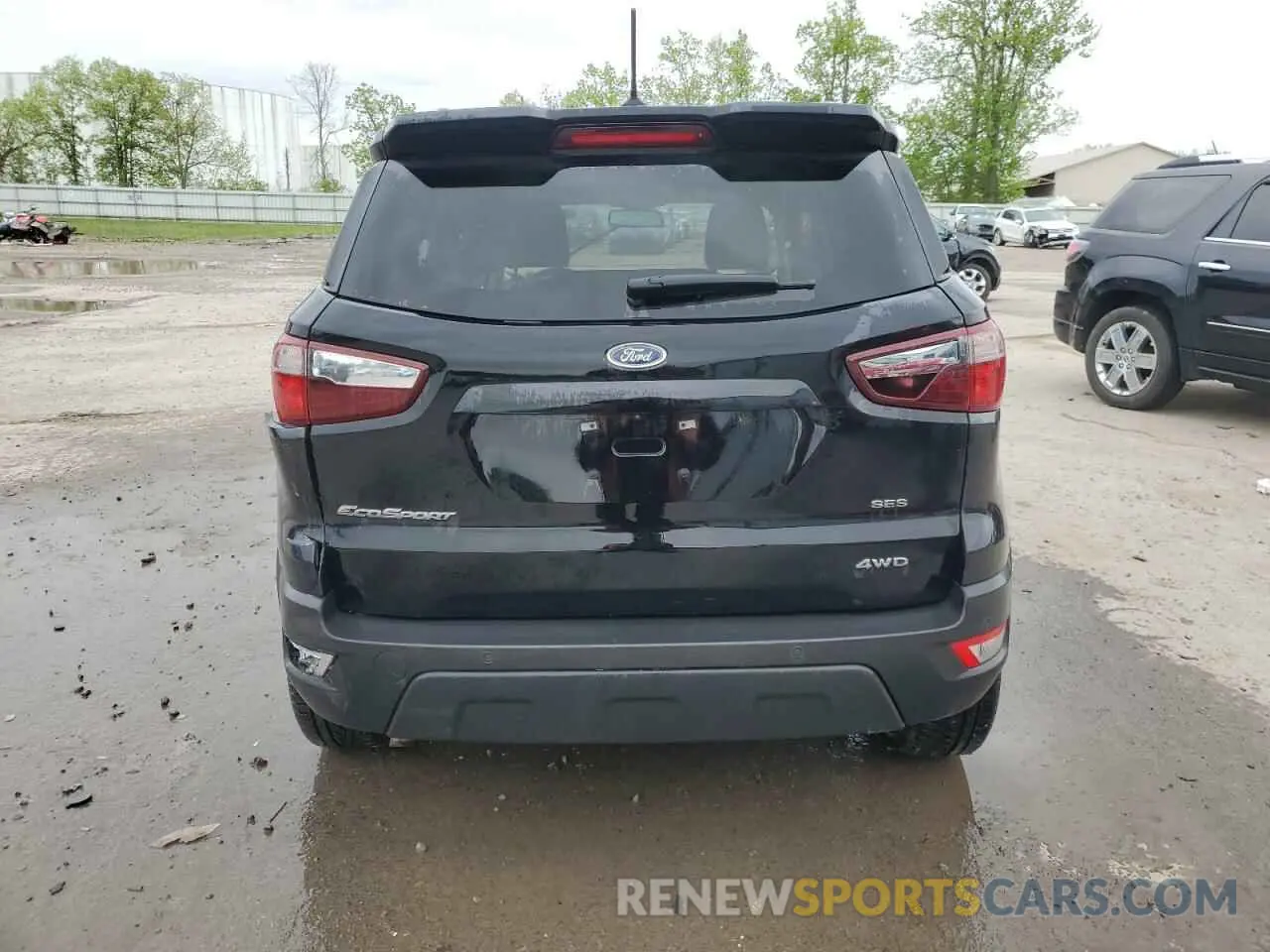 6 fotografías del automóvil dañado MAJ6S3JL0LC364376 FORD ECOSPORT 2020