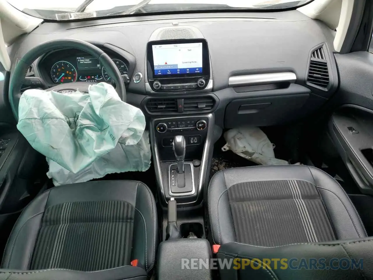 8 fotografías del automóvil dañado MAJ6S3JL0LC364376 FORD ECOSPORT 2020