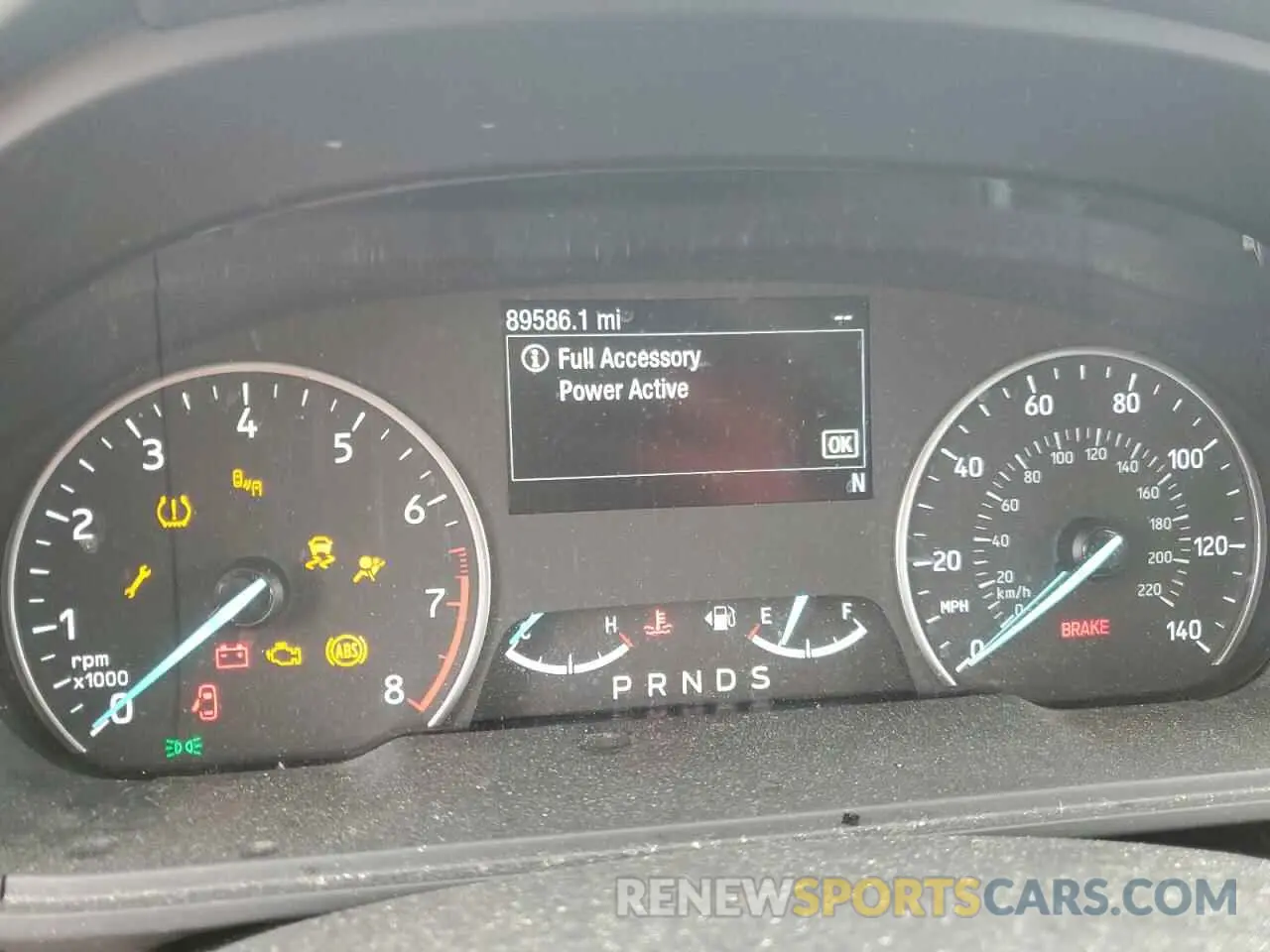 9 fotografías del automóvil dañado MAJ6S3JL0LC364376 FORD ECOSPORT 2020