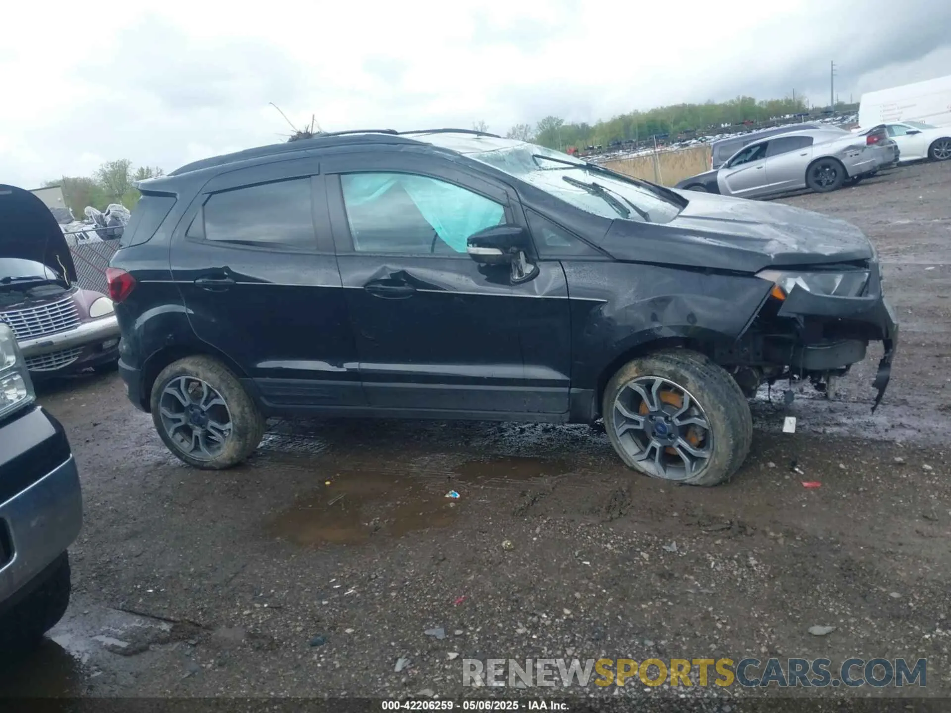 13 fotografías del automóvil dañado MAJ6S3JL2LC312957 FORD ECOSPORT 2020