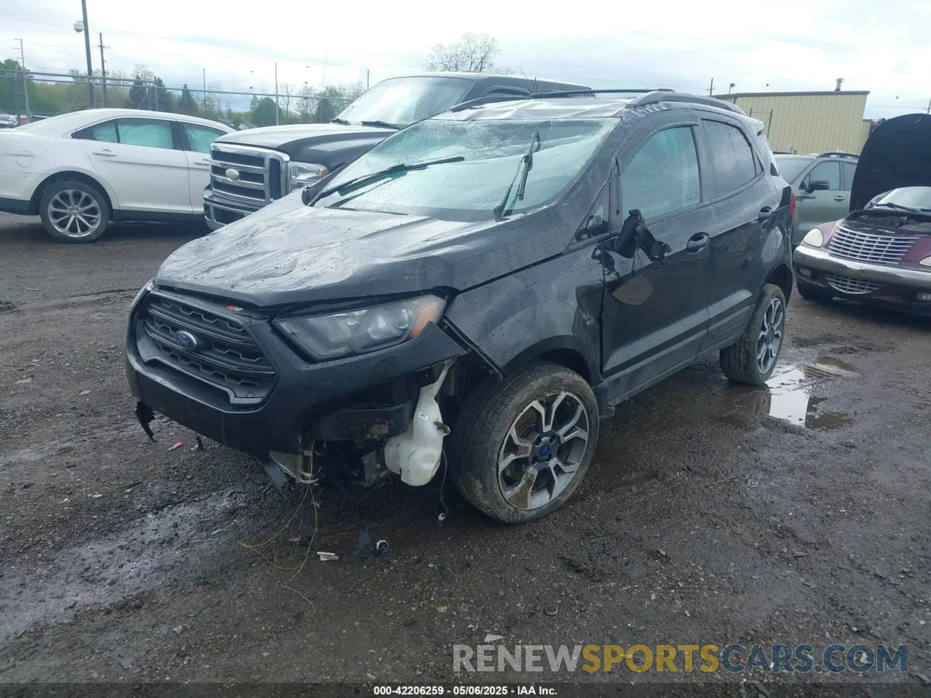 2 fotografías del automóvil dañado MAJ6S3JL2LC312957 FORD ECOSPORT 2020