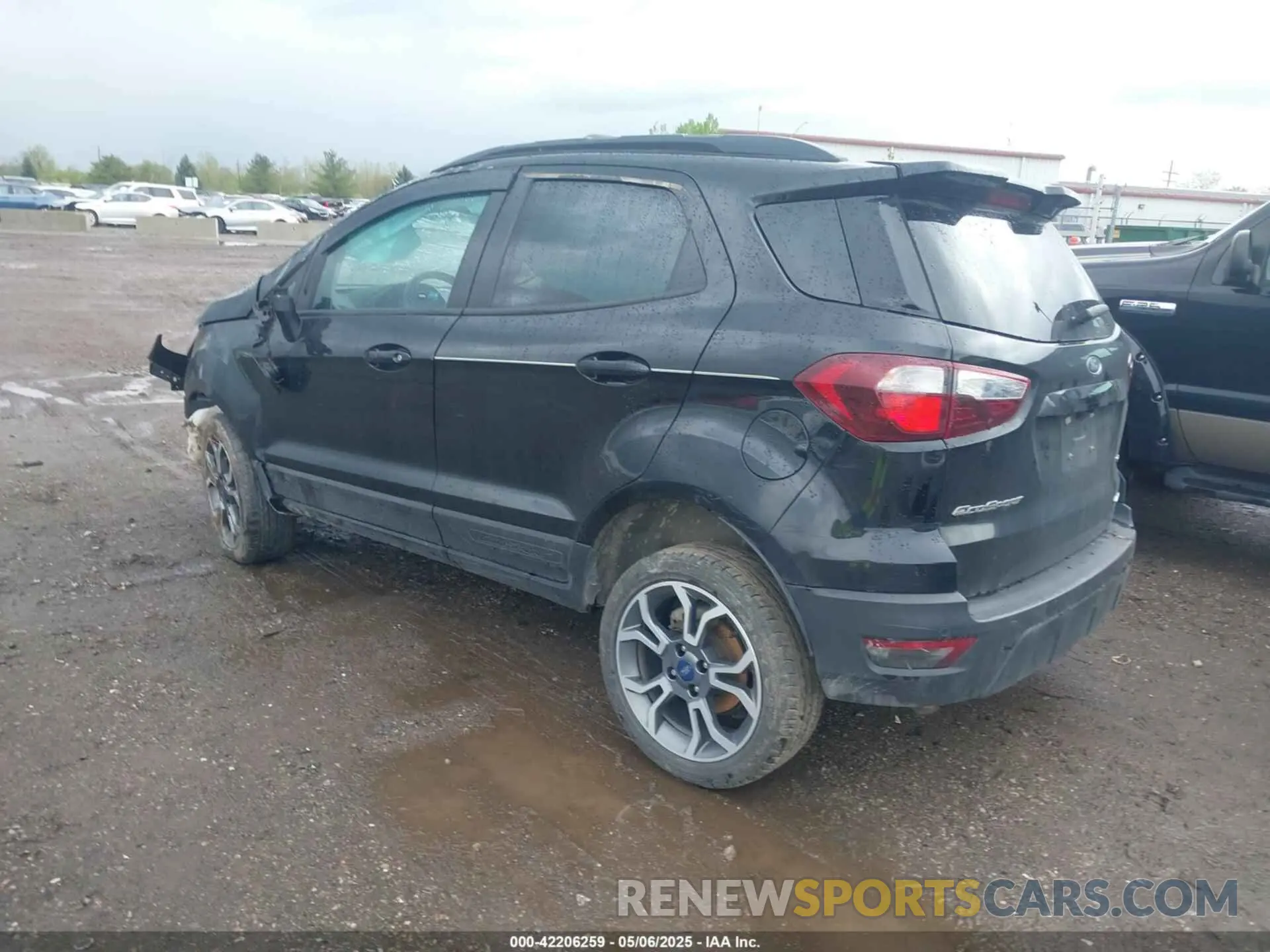 3 fotografías del automóvil dañado MAJ6S3JL2LC312957 FORD ECOSPORT 2020