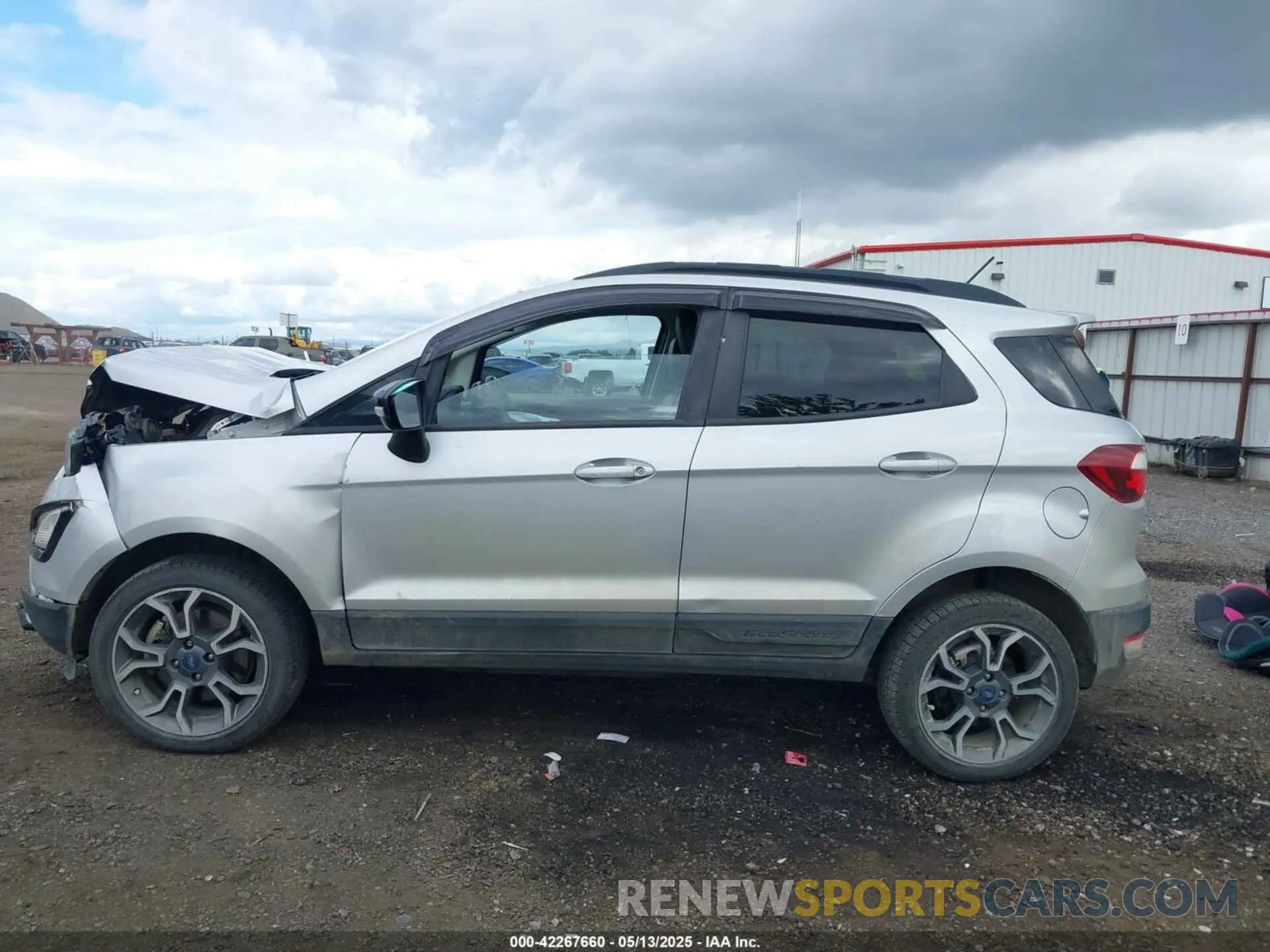 14 fotografías del automóvil dañado MAJ6S3JL2LC362239 FORD ECOSPORT 2020