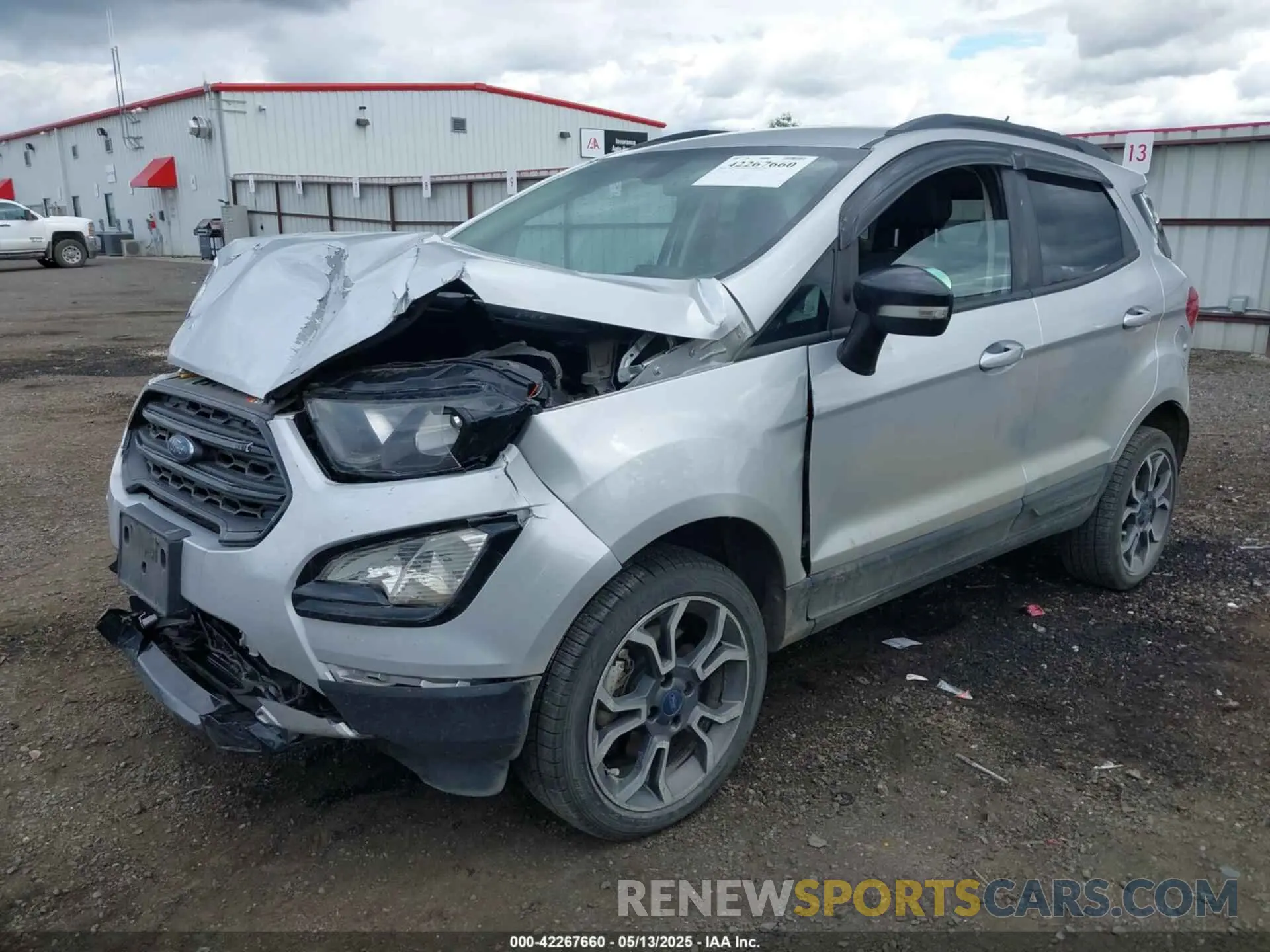 2 fotografías del automóvil dañado MAJ6S3JL2LC362239 FORD ECOSPORT 2020