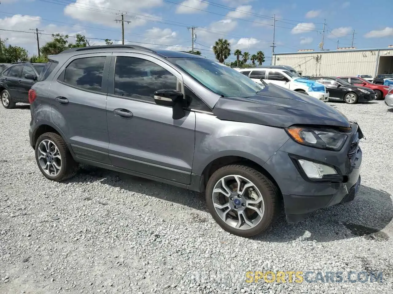 4 fotografías del automóvil dañado MAJ6S3JL2LC389215 FORD ECOSPORT 2020