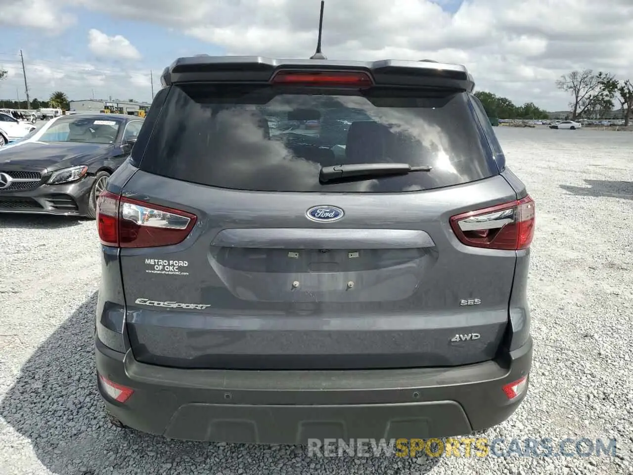 6 fotografías del automóvil dañado MAJ6S3JL2LC389215 FORD ECOSPORT 2020