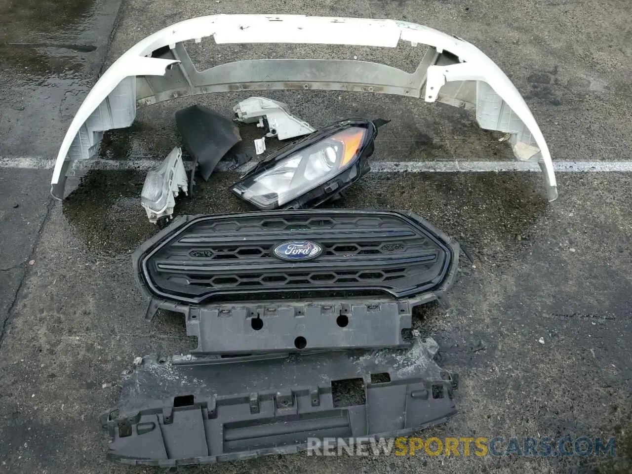 13 fotografías del automóvil dañado MAJ6S3JL3LC327239 FORD ECOSPORT 2020